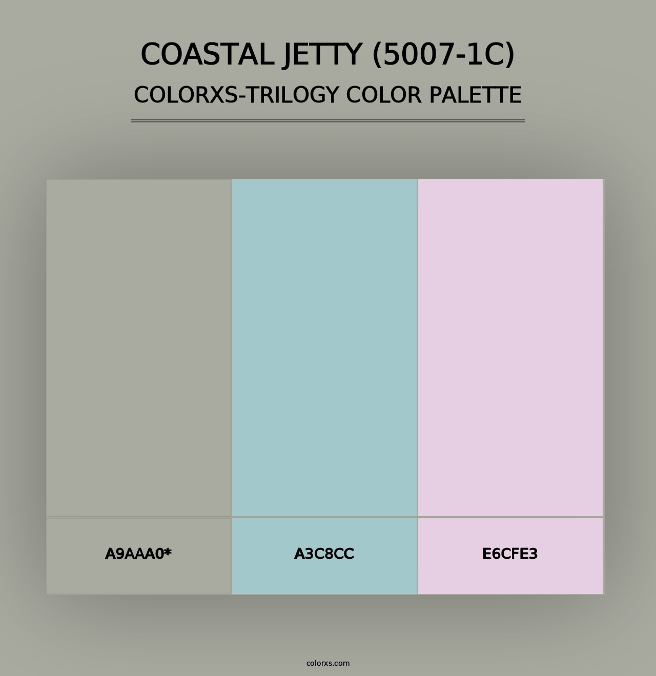 Coastal Jetty (5007-1C) - Colorxs Trilogy Palette