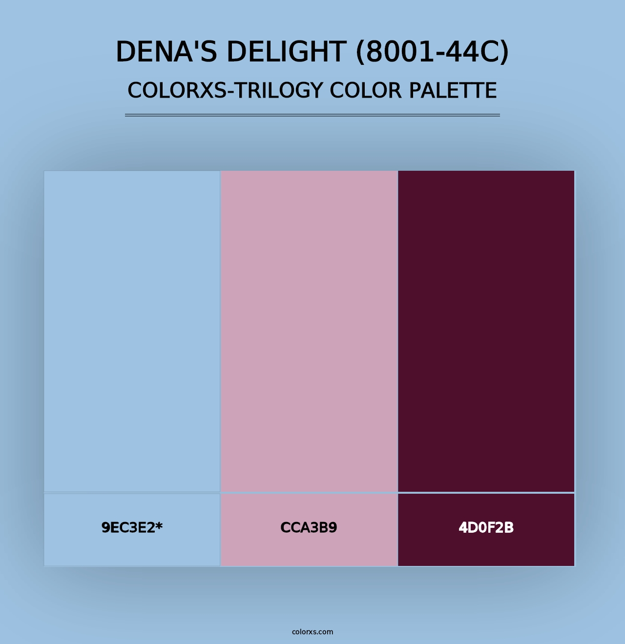 Dena's Delight (8001-44C) - Colorxs Trilogy Palette