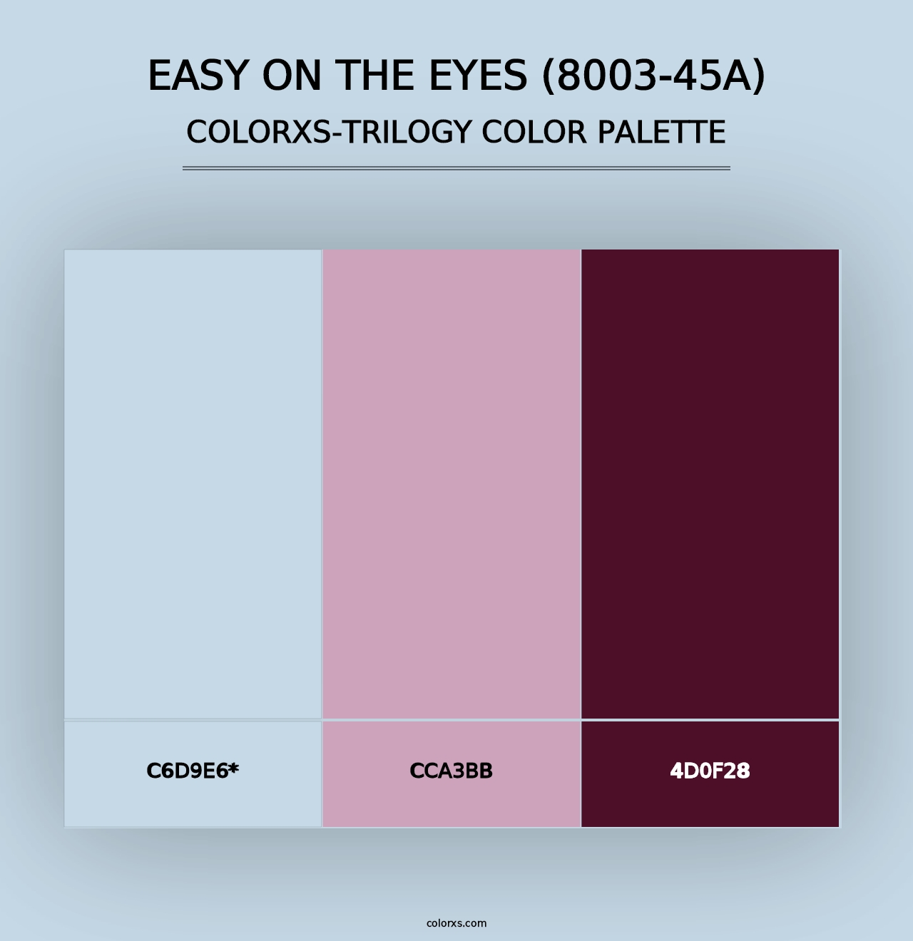 Easy on the Eyes (8003-45A) - Colorxs Trilogy Palette