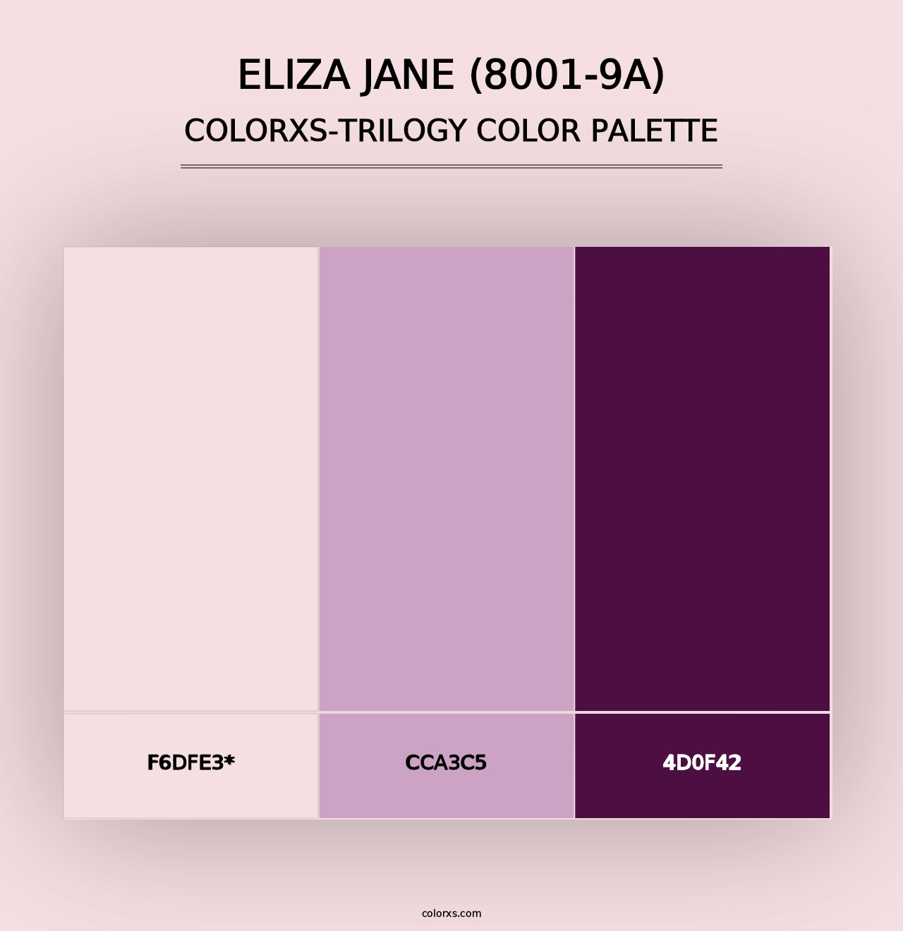 Eliza Jane (8001-9A) - Colorxs Trilogy Palette