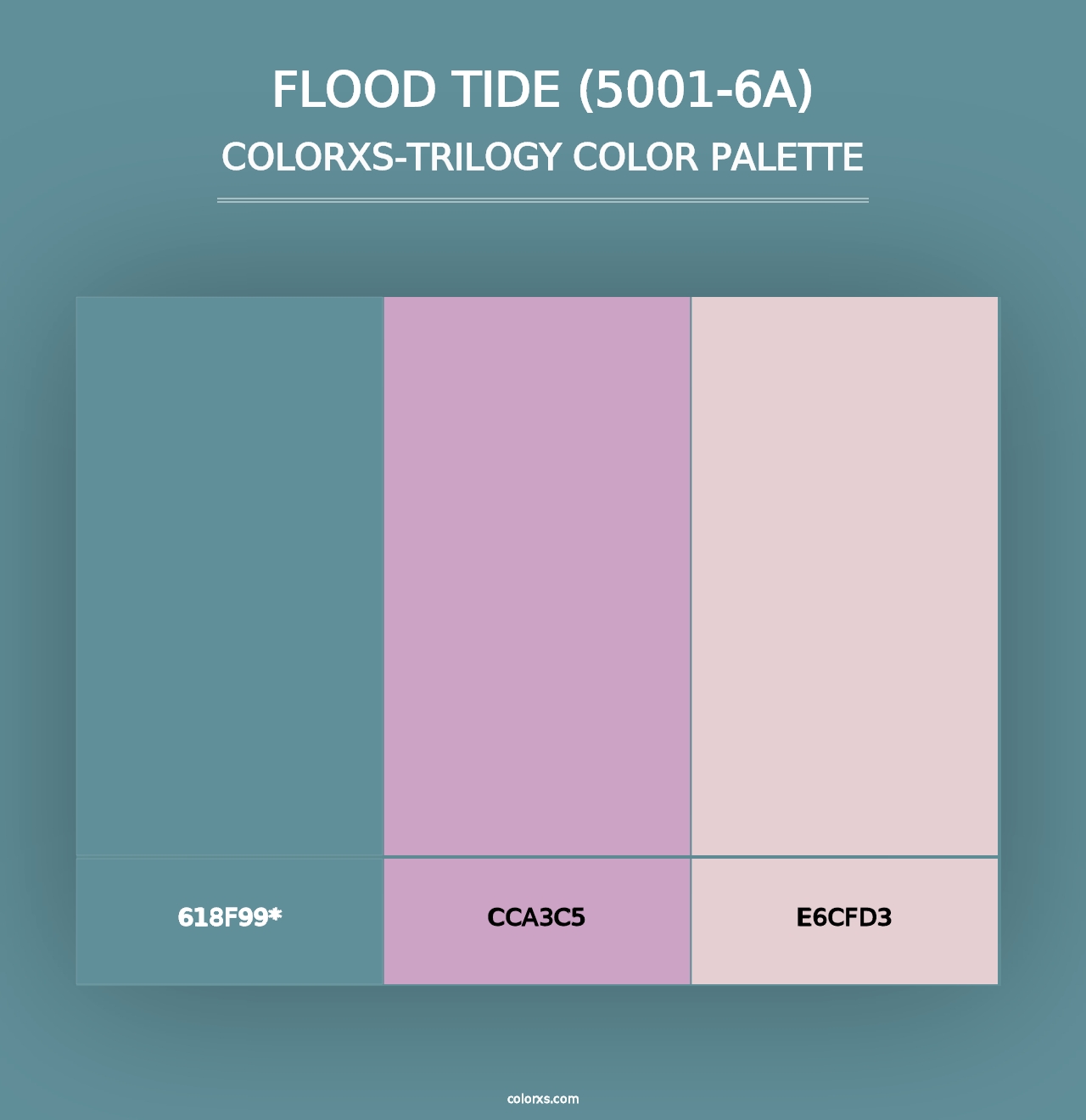 Flood Tide (5001-6A) - Colorxs Trilogy Palette