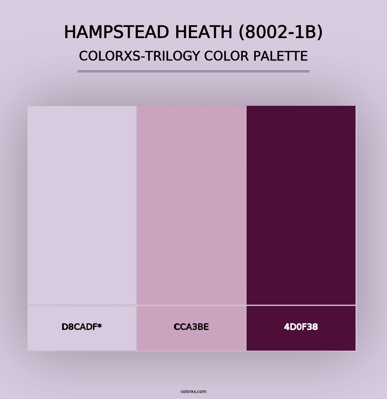 Hampstead Heath (8002-1B) - Colorxs Trilogy Palette