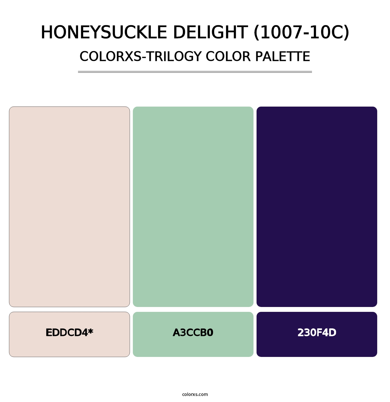 Honeysuckle Delight (1007-10C) - Colorxs Trilogy Palette