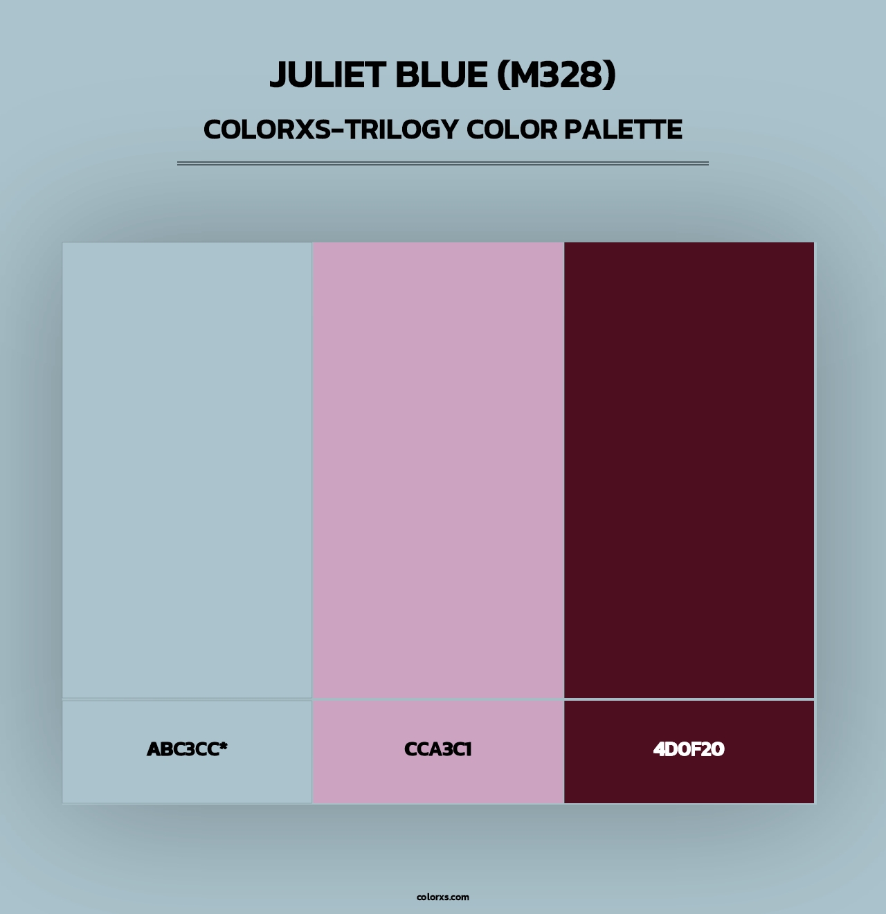 Juliet Blue (M328) - Colorxs Trilogy Palette