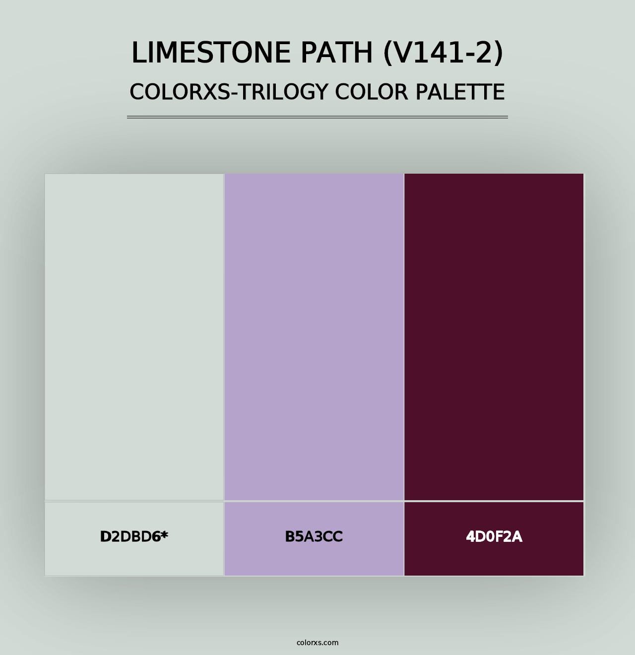 Limestone Path (V141-2) - Colorxs Trilogy Palette