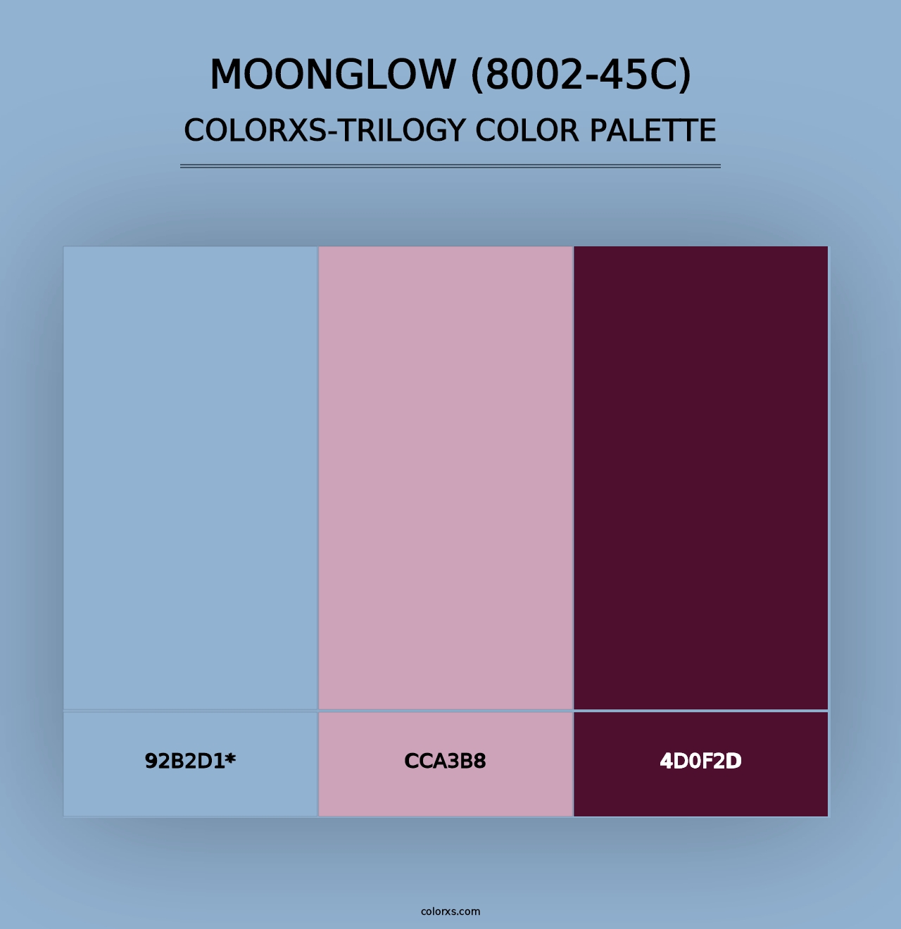 Moonglow (8002-45C) - Colorxs Trilogy Palette