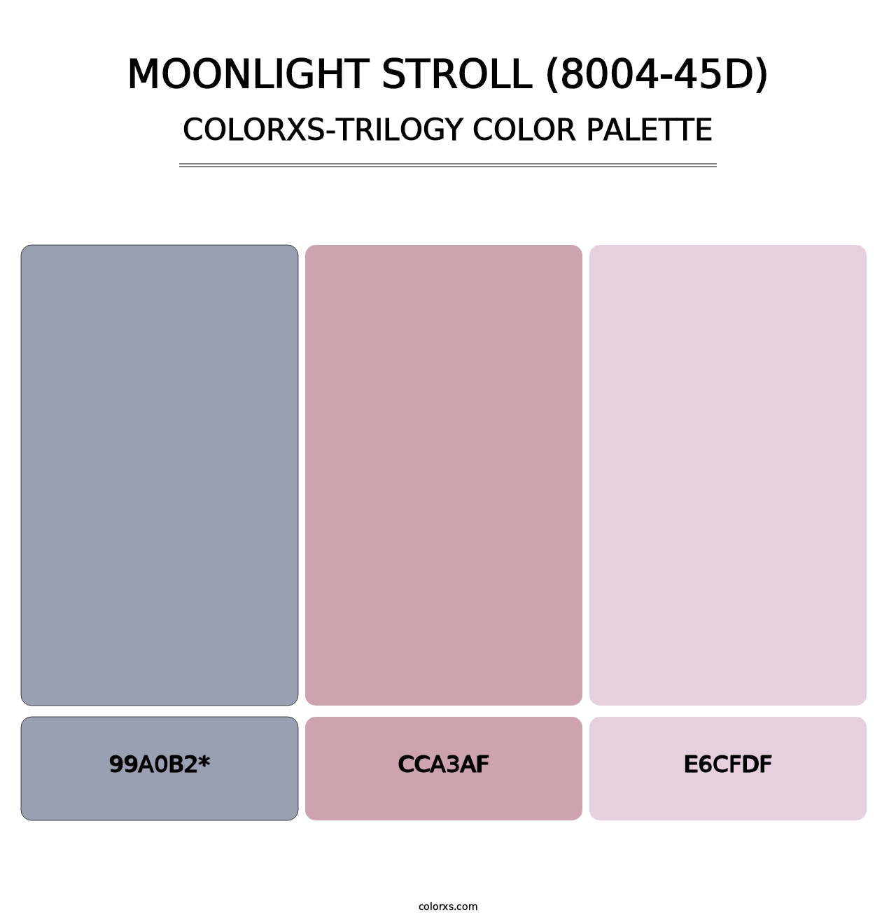 Moonlight Stroll (8004-45D) - Colorxs Trilogy Palette