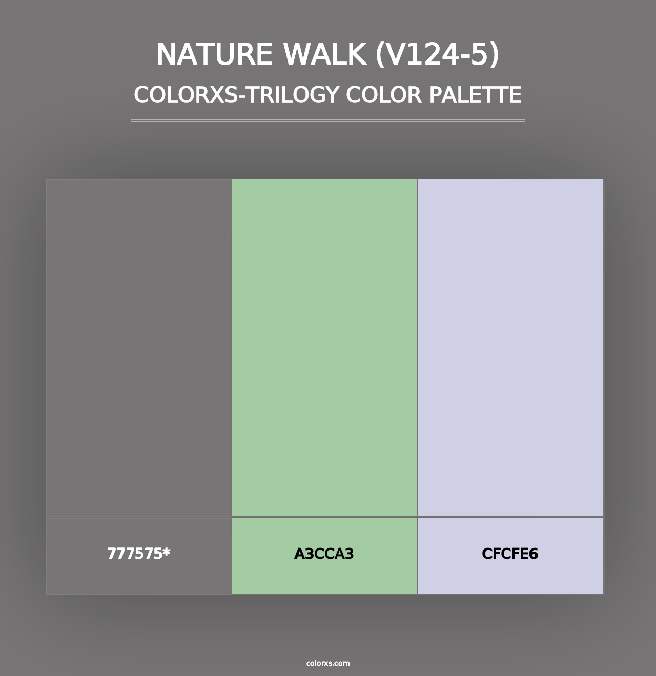 Nature Walk (V124-5) - Colorxs Trilogy Palette