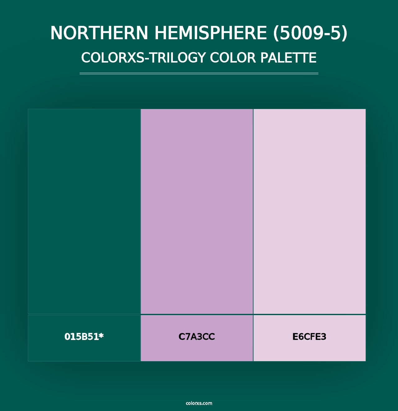 Northern Hemisphere (5009-5) - Colorxs Trilogy Palette