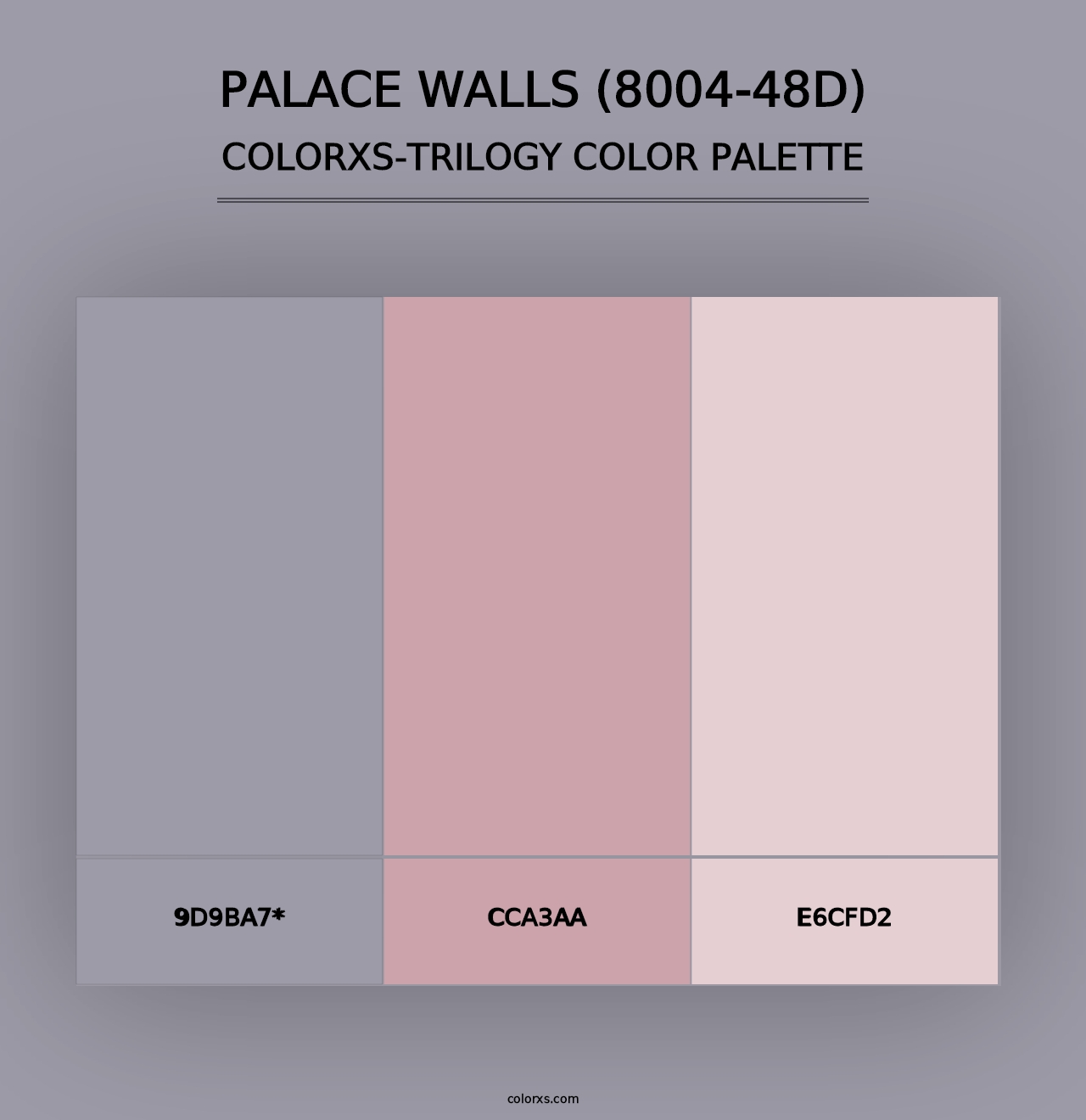 Palace Walls (8004-48D) - Colorxs Trilogy Palette