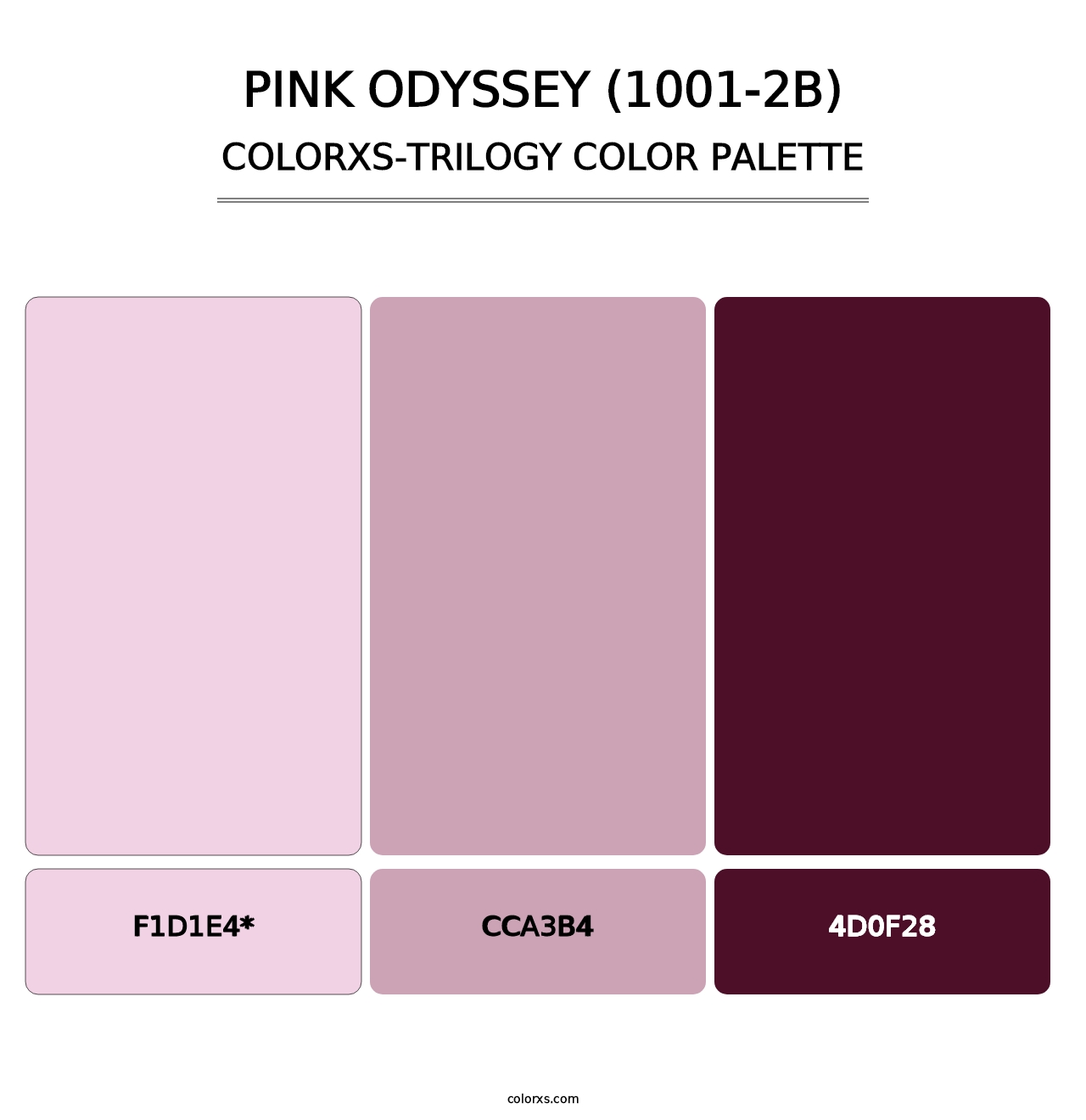 Pink Odyssey (1001-2B) - Colorxs Trilogy Palette