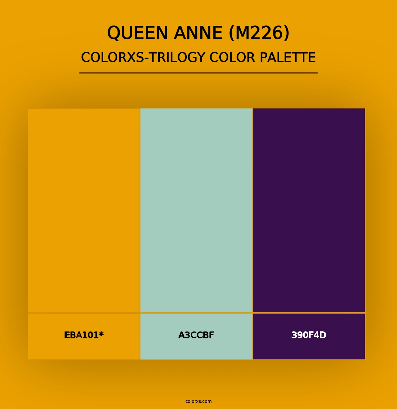 Queen Anne (M226) - Colorxs Trilogy Palette