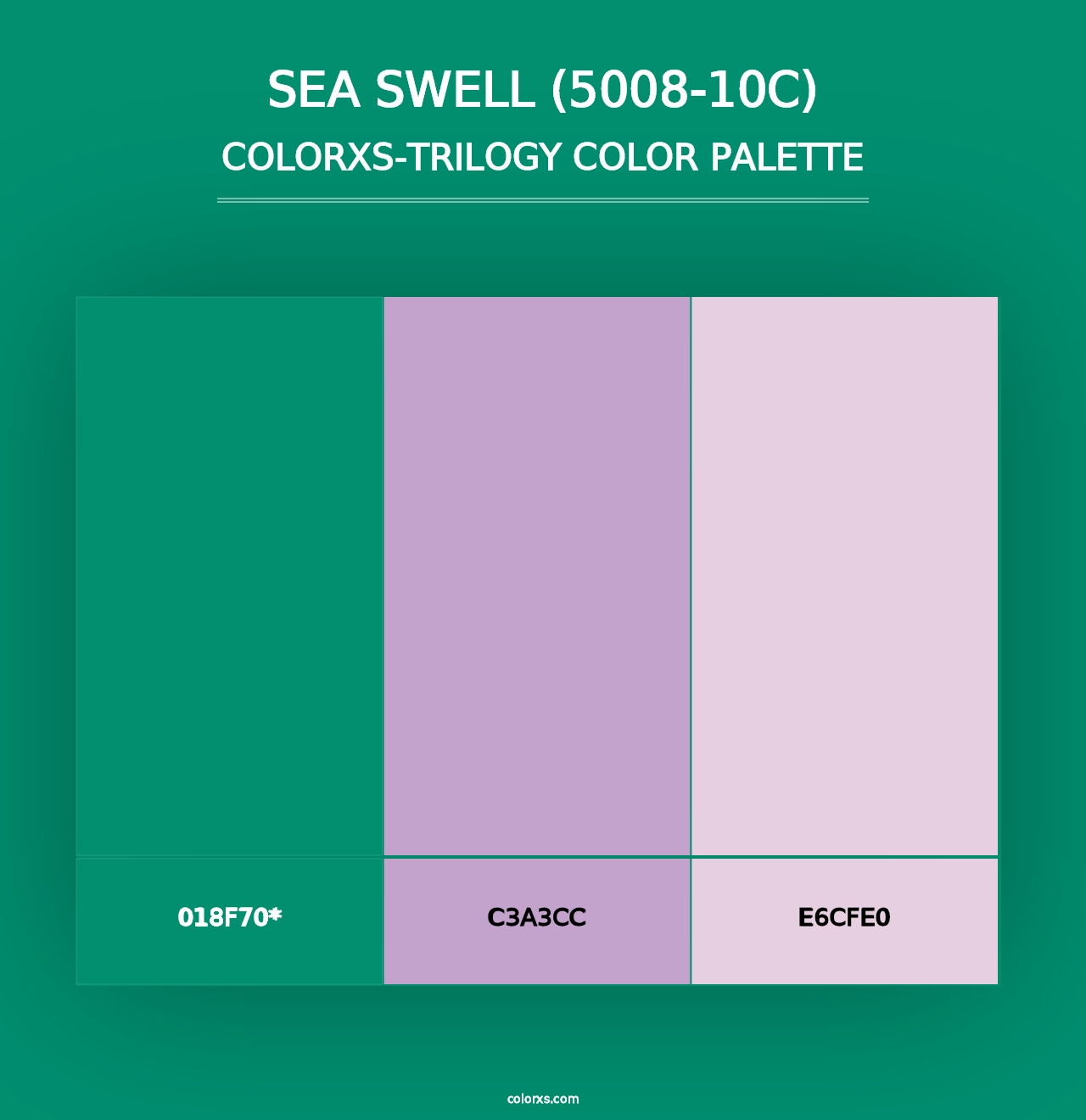 Sea Swell (5008-10C) - Colorxs Trilogy Palette