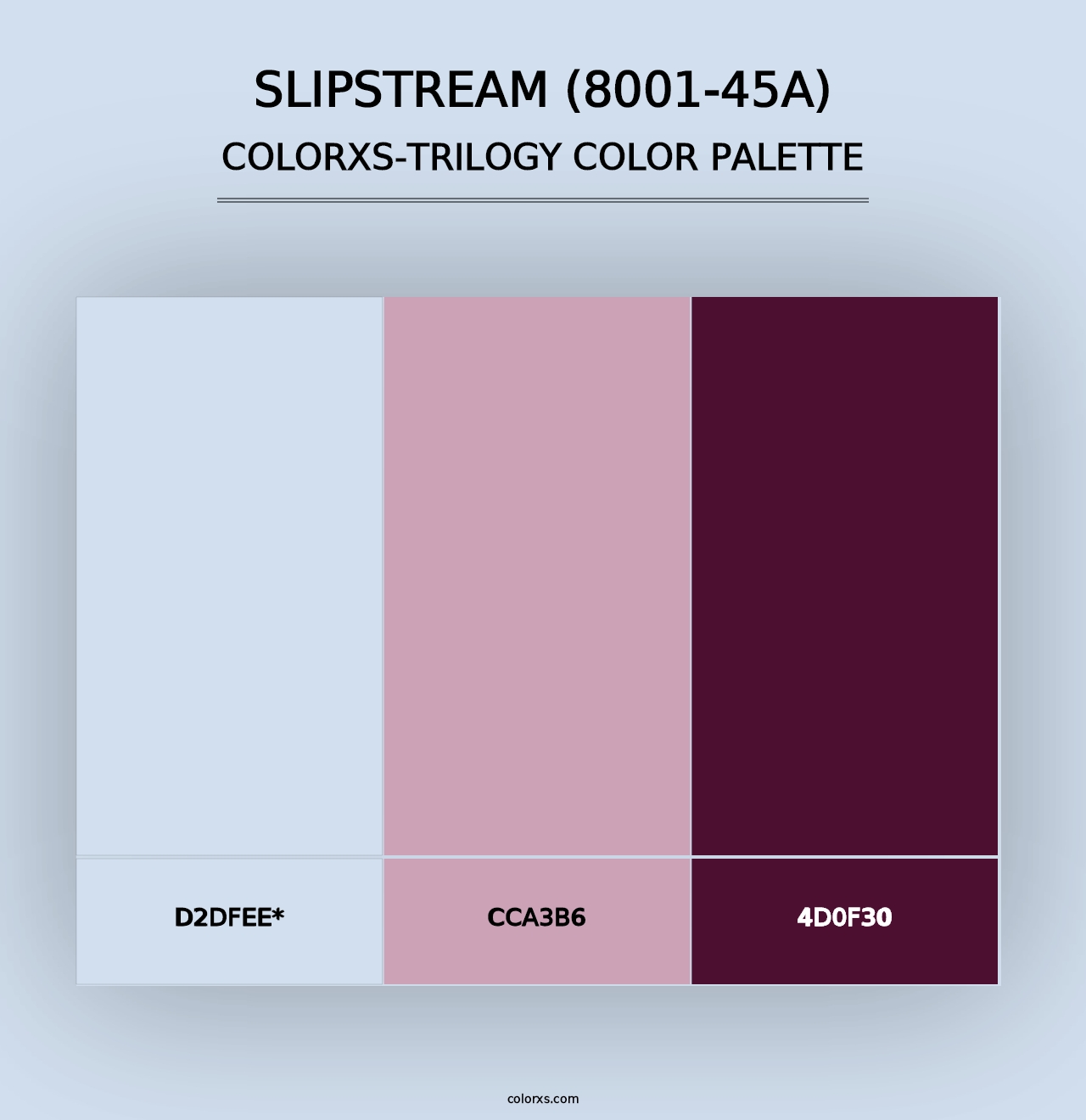 Slipstream (8001-45A) - Colorxs Trilogy Palette