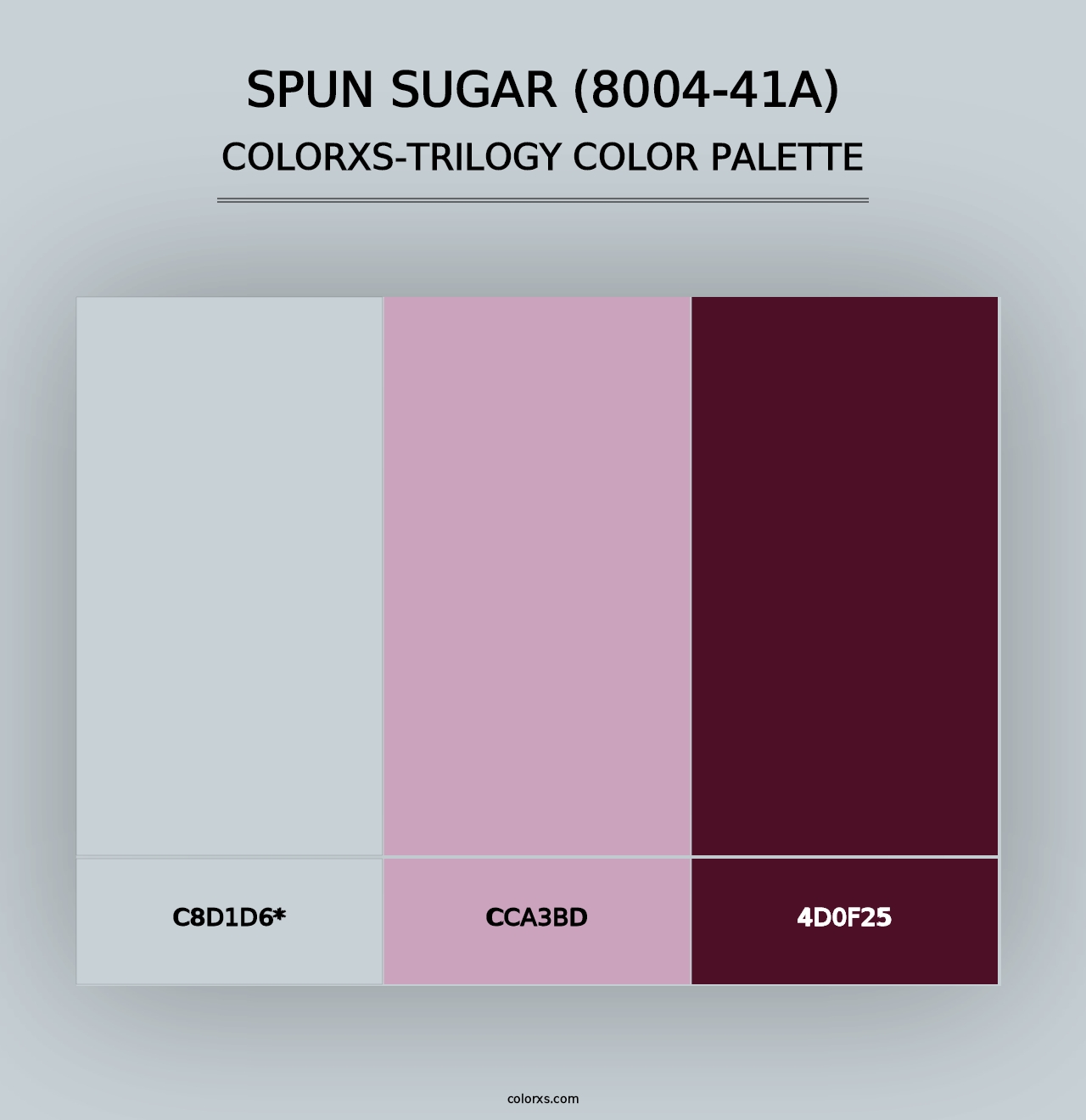 Spun Sugar (8004-41A) - Colorxs Trilogy Palette