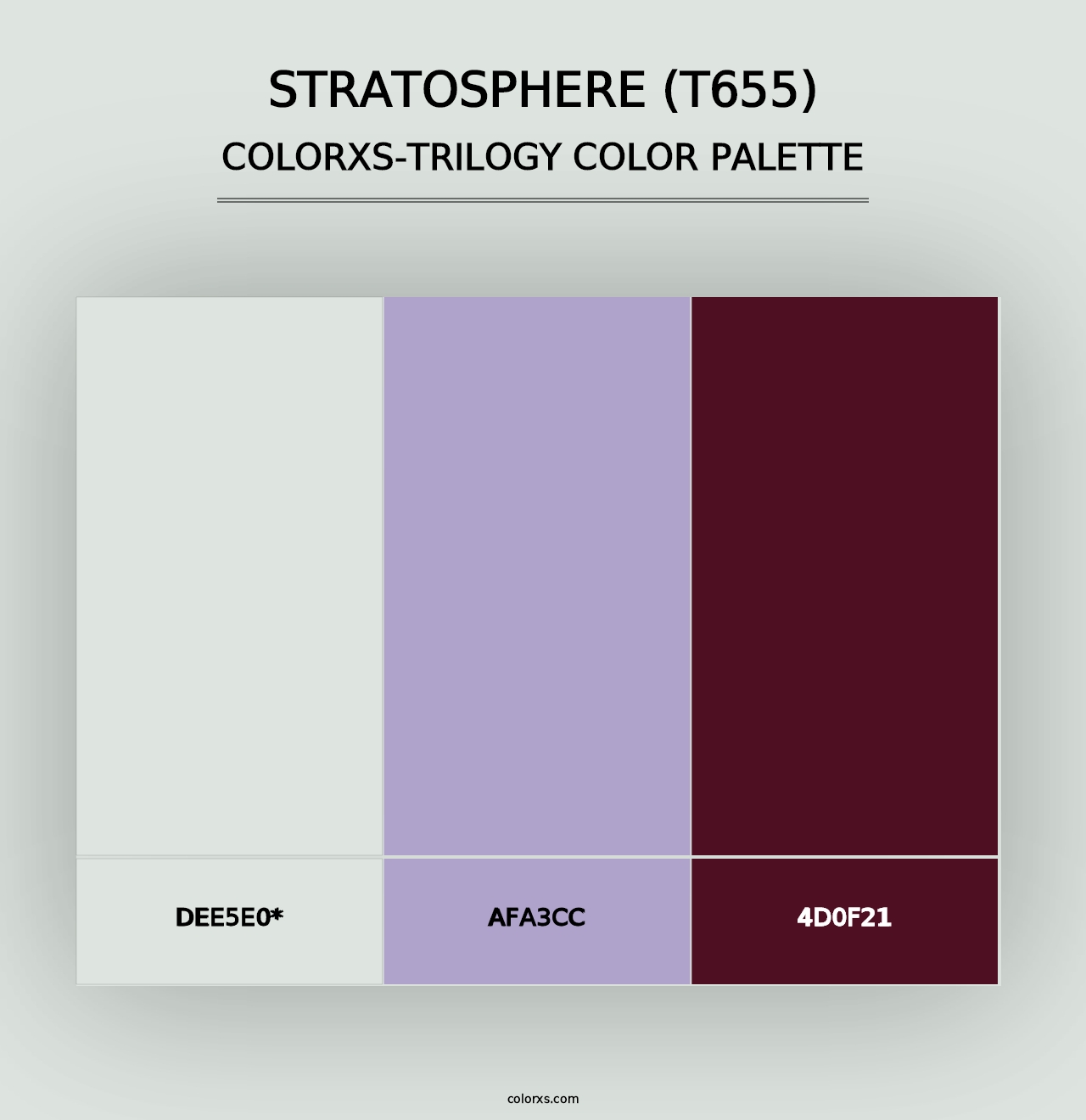 Stratosphere (T655) - Colorxs Trilogy Palette