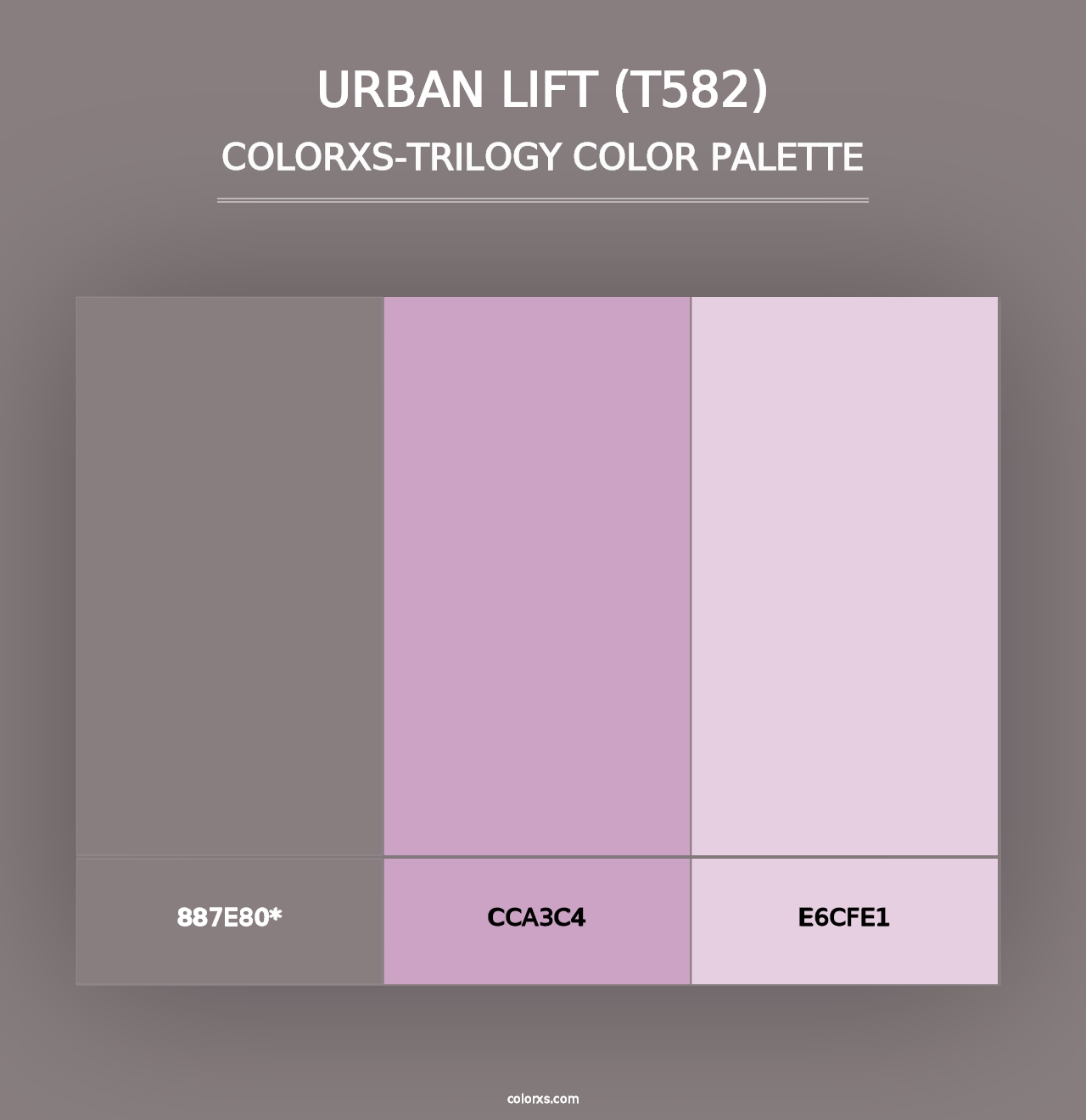 Urban Lift (T582) - Colorxs Trilogy Palette