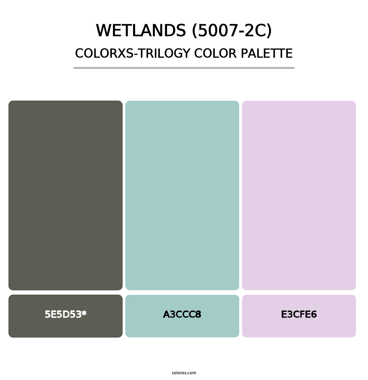 Wetlands (5007-2C) - Colorxs Trilogy Palette