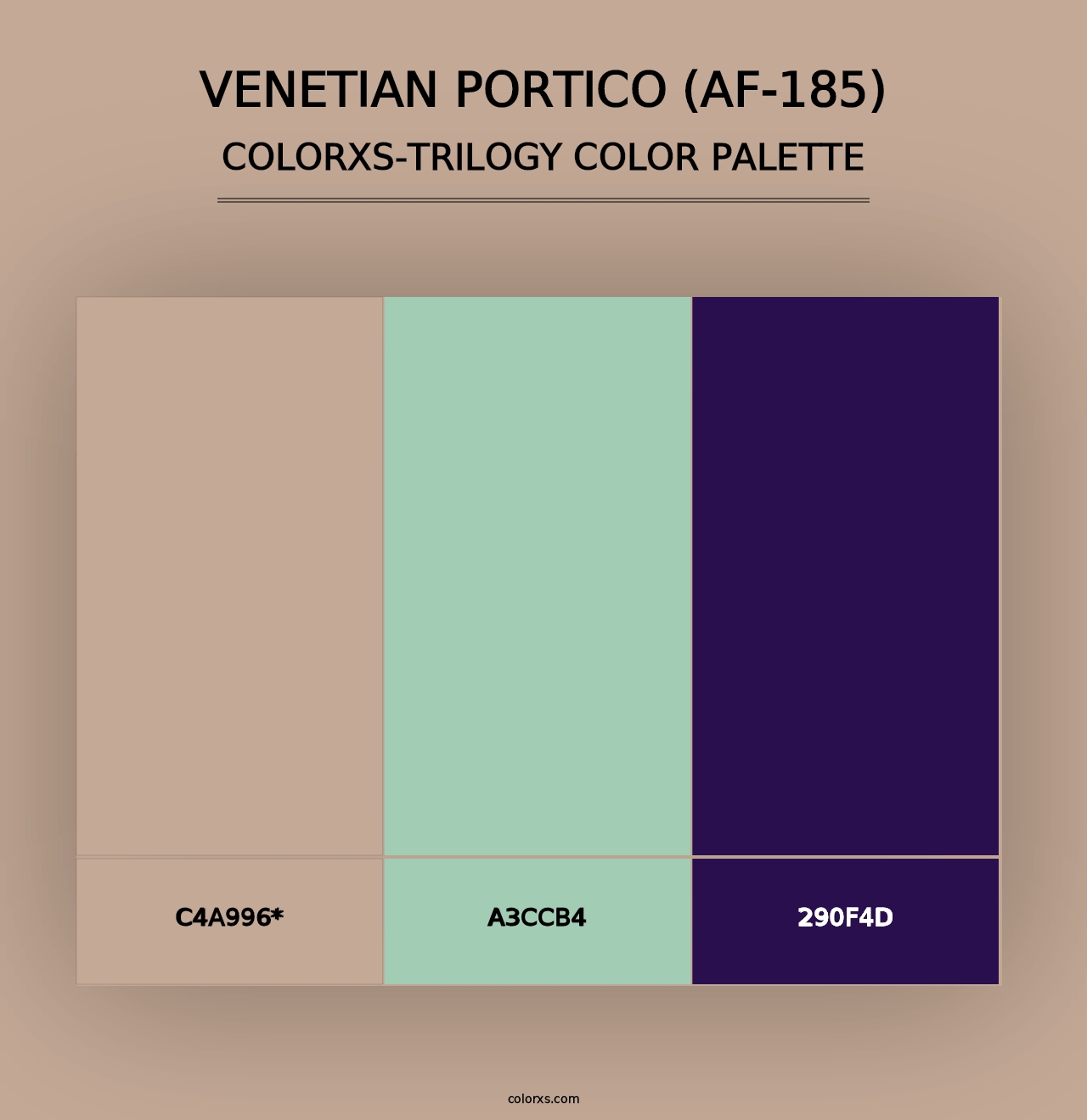 Venetian Portico (AF-185) - Colorxs Trilogy Palette