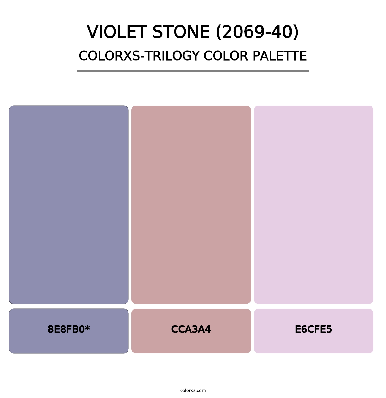 Violet Stone (2069-40) - Colorxs Trilogy Palette