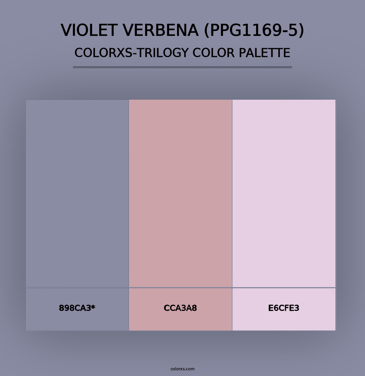 Violet Verbena (PPG1169-5) - Colorxs Trilogy Palette