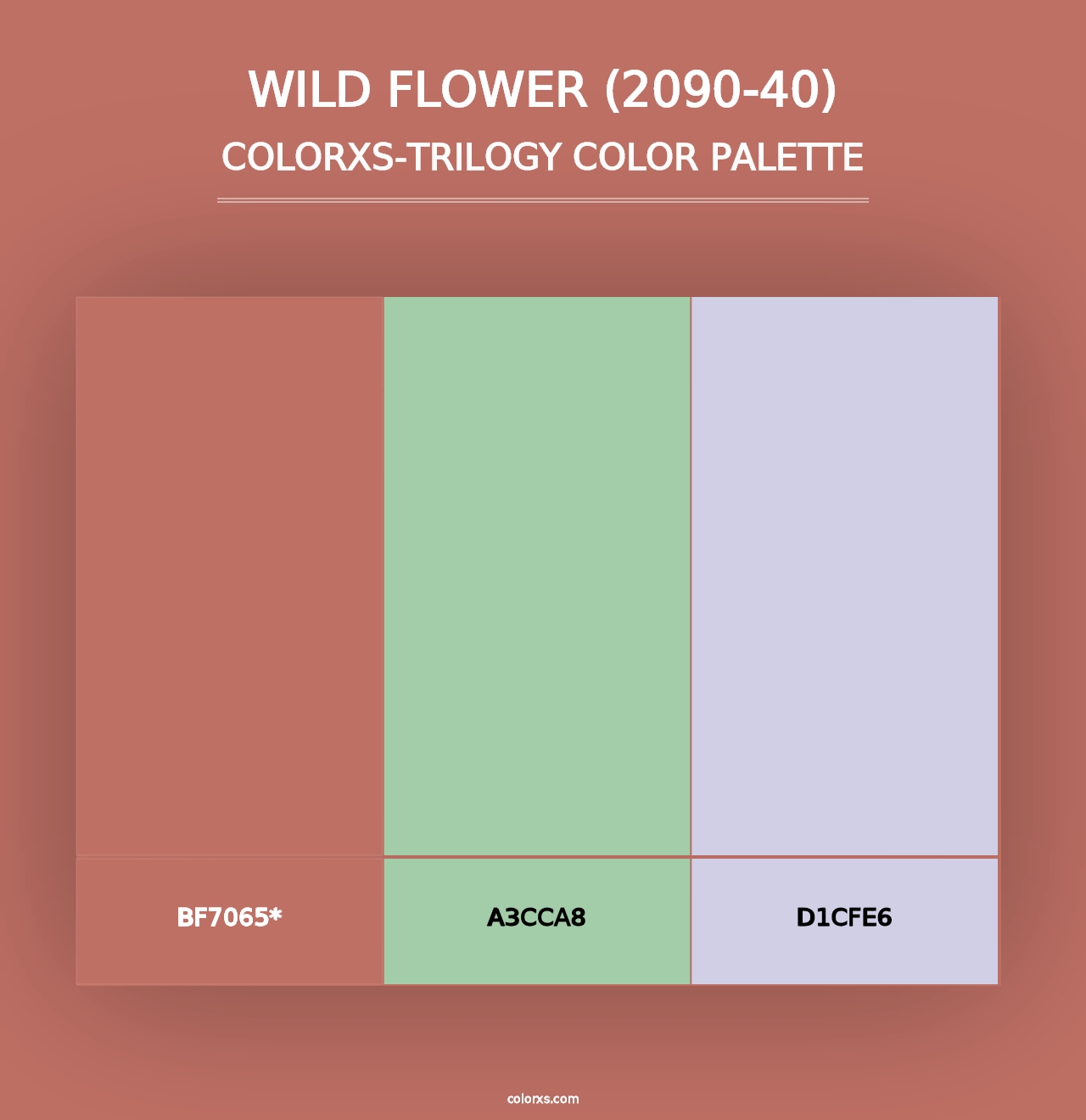 Wild Flower (2090-40) - Colorxs Trilogy Palette