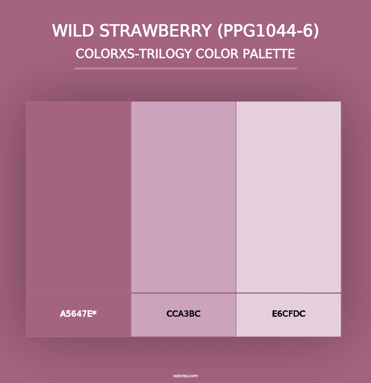 Wild Strawberry (PPG1044-6) - Colorxs Trilogy Palette