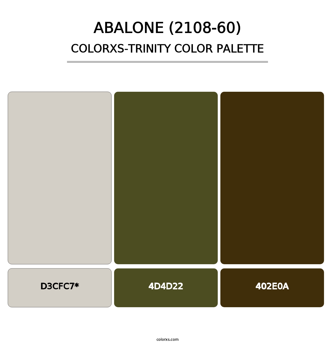 Abalone (2108-60) - Colorxs Trinity Palette