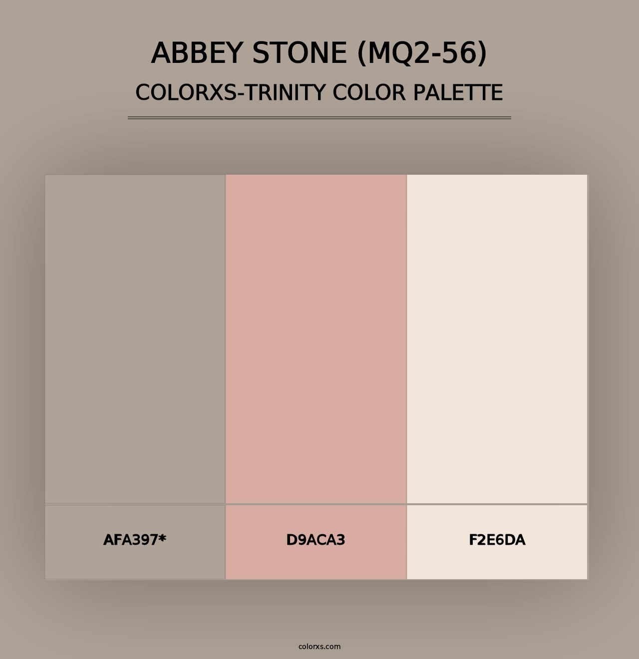 Abbey Stone (MQ2-56) - Colorxs Trinity Palette