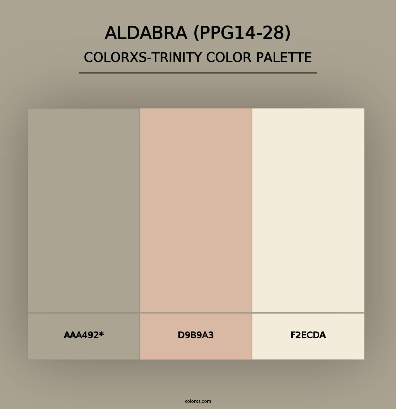 Aldabra (PPG14-28) - Colorxs Trinity Palette