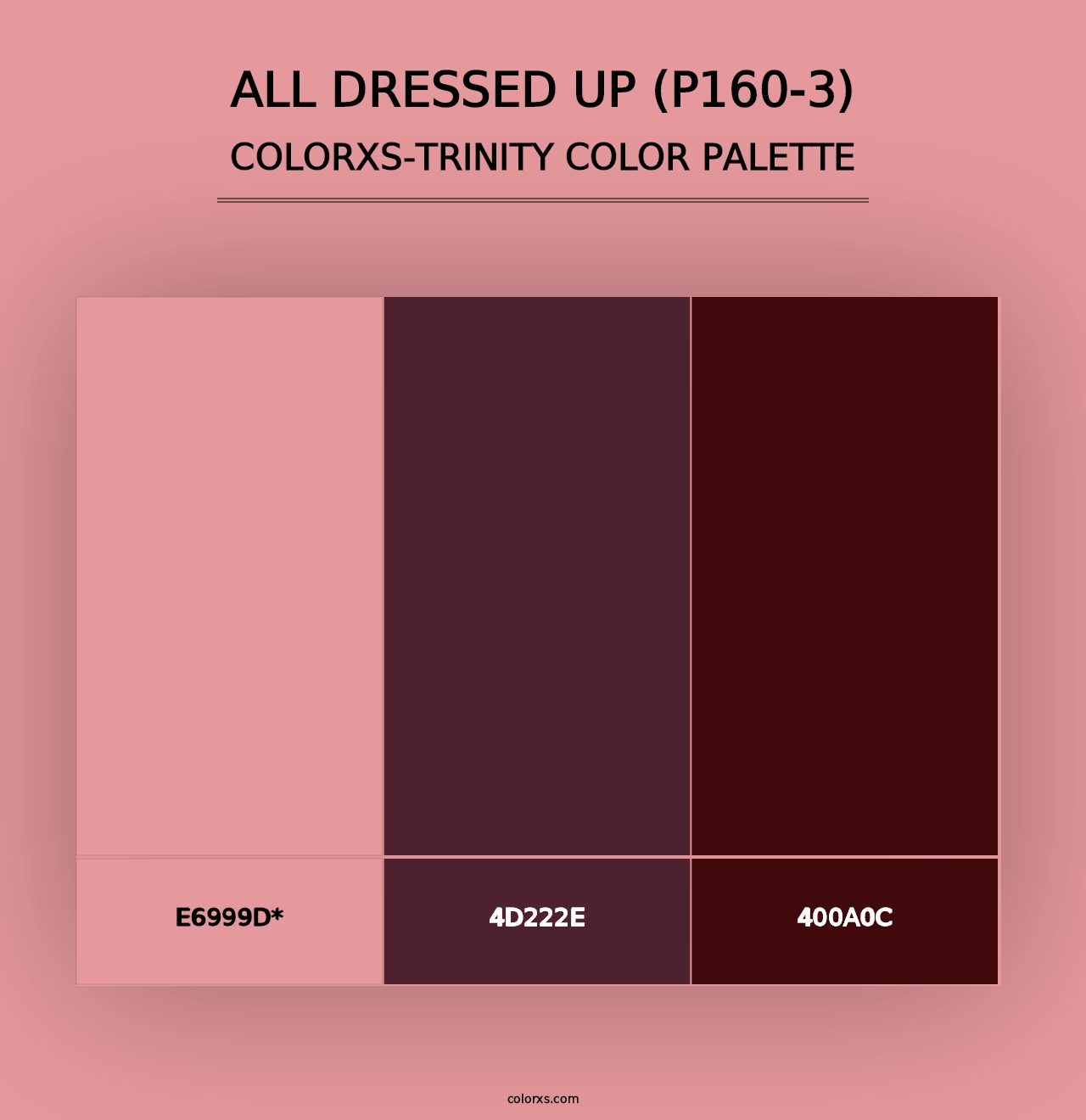 All Dressed Up (P160-3) - Colorxs Trinity Palette