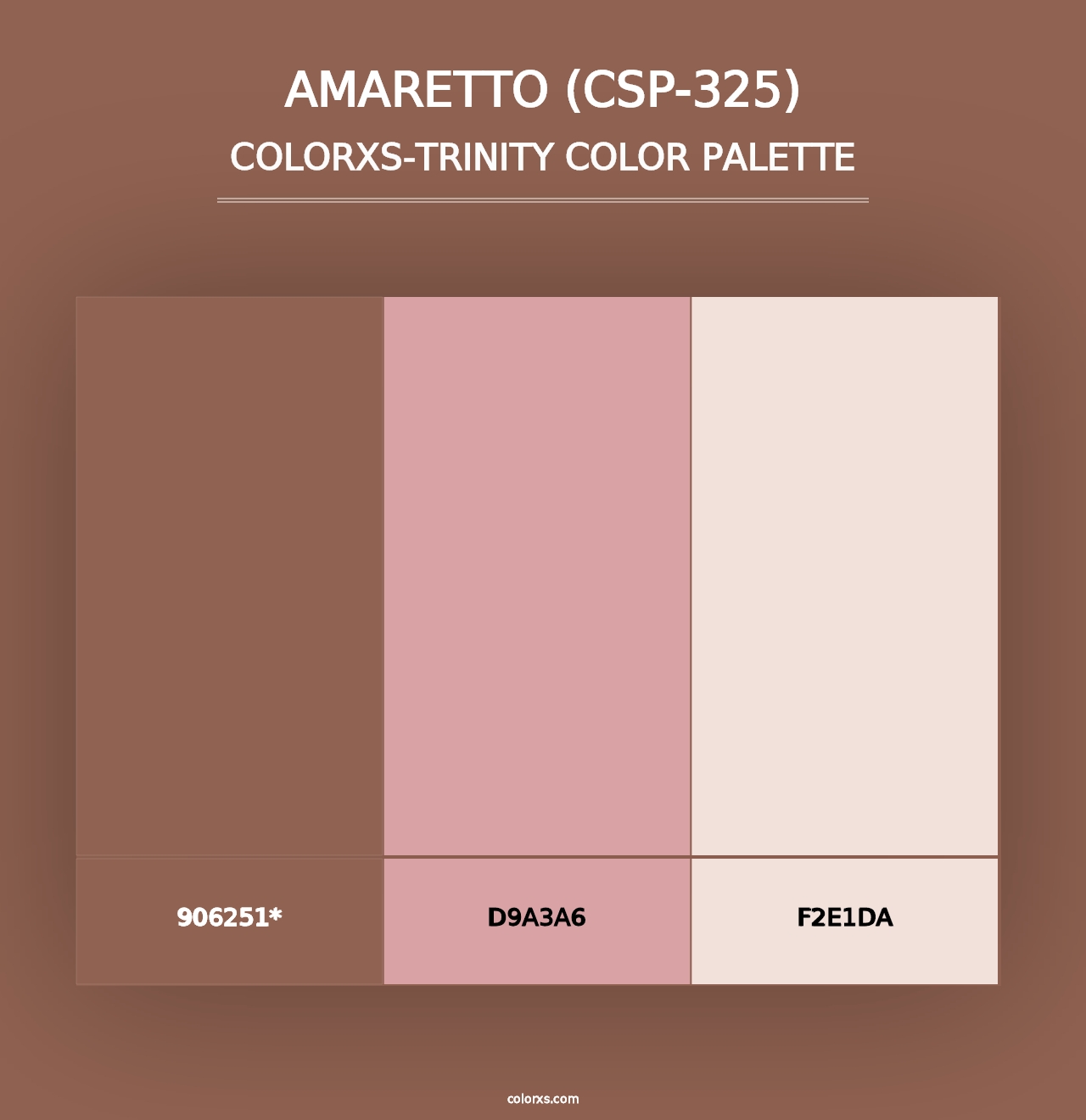 Amaretto (CSP-325) - Colorxs Trinity Palette