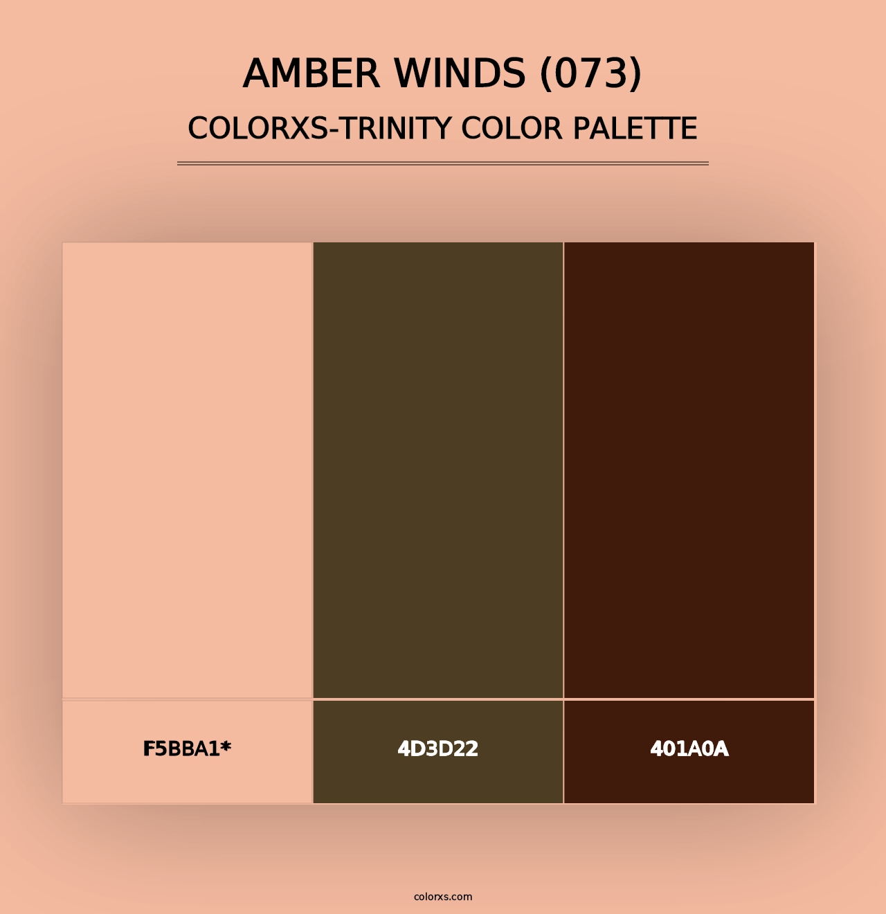 Amber Winds (073) - Colorxs Trinity Palette