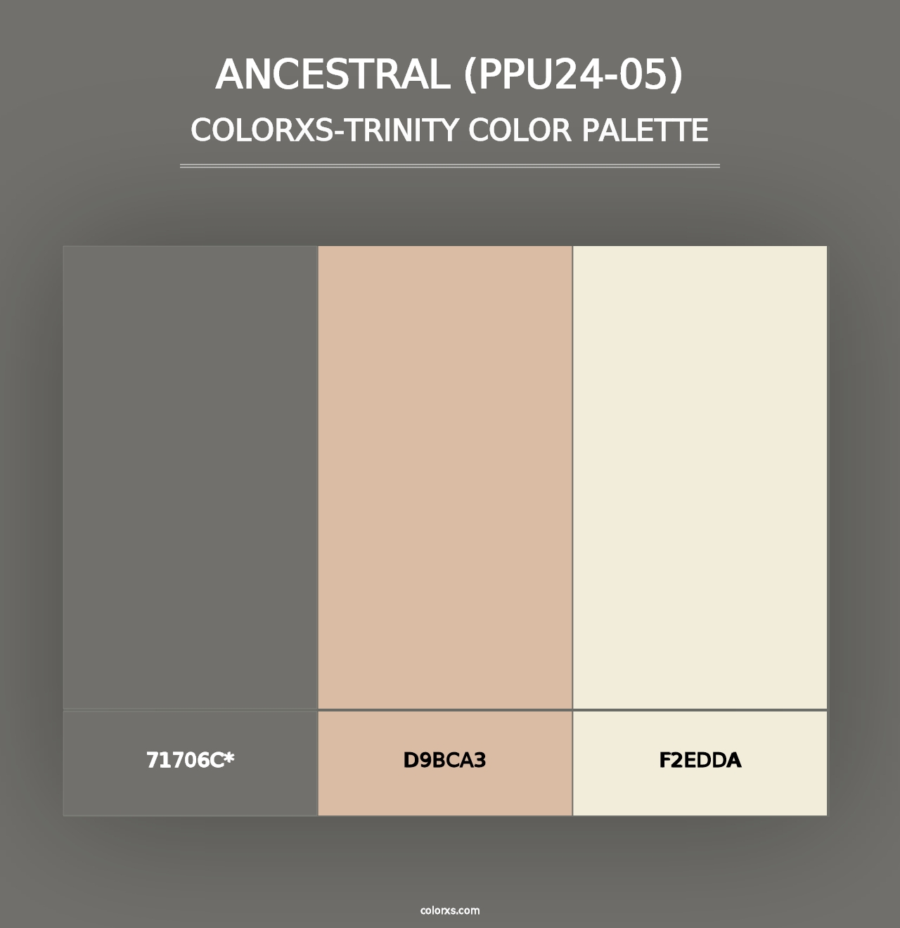 Ancestral (PPU24-05) - Colorxs Trinity Palette