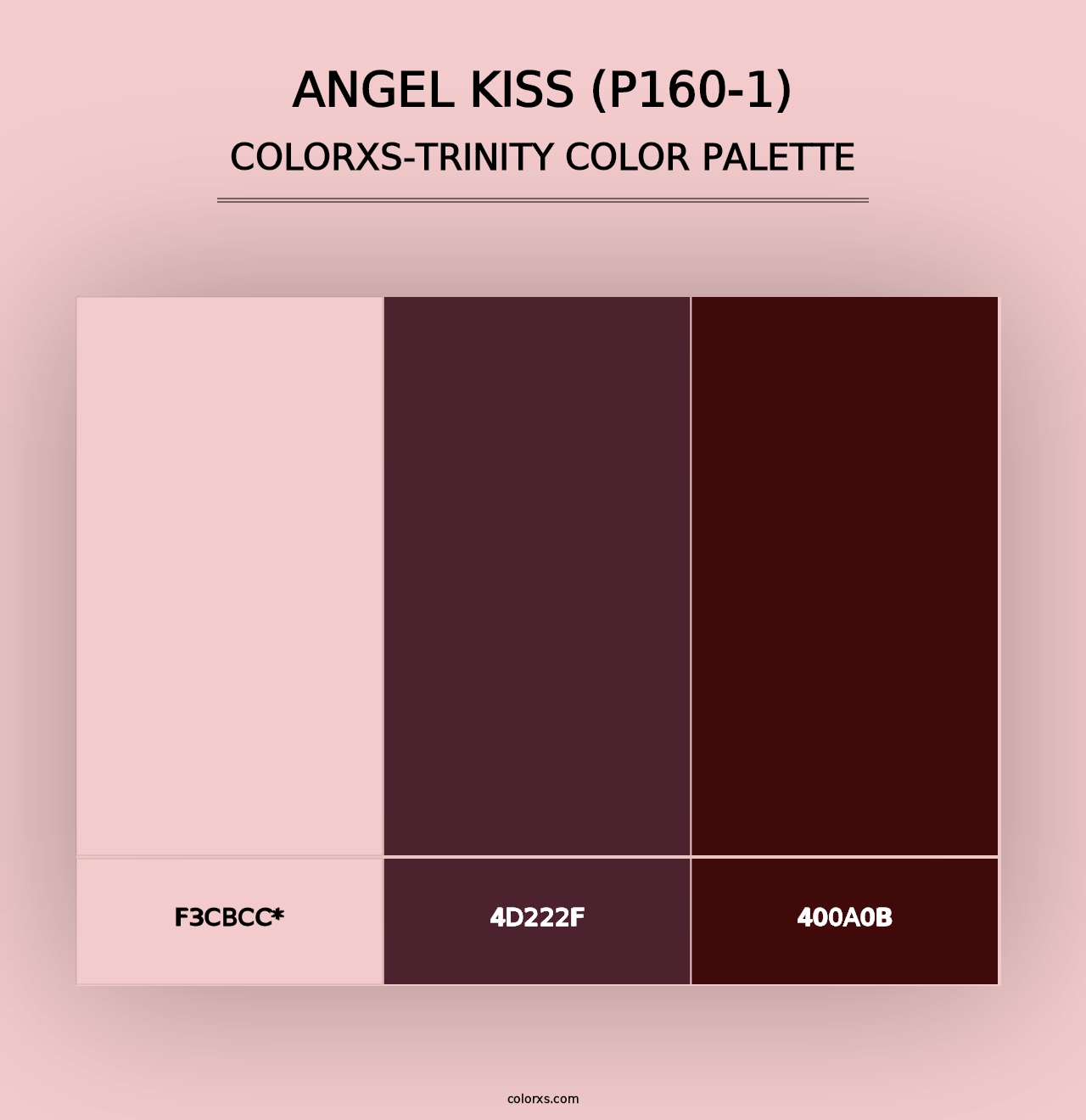 Angel Kiss (P160-1) - Colorxs Trinity Palette