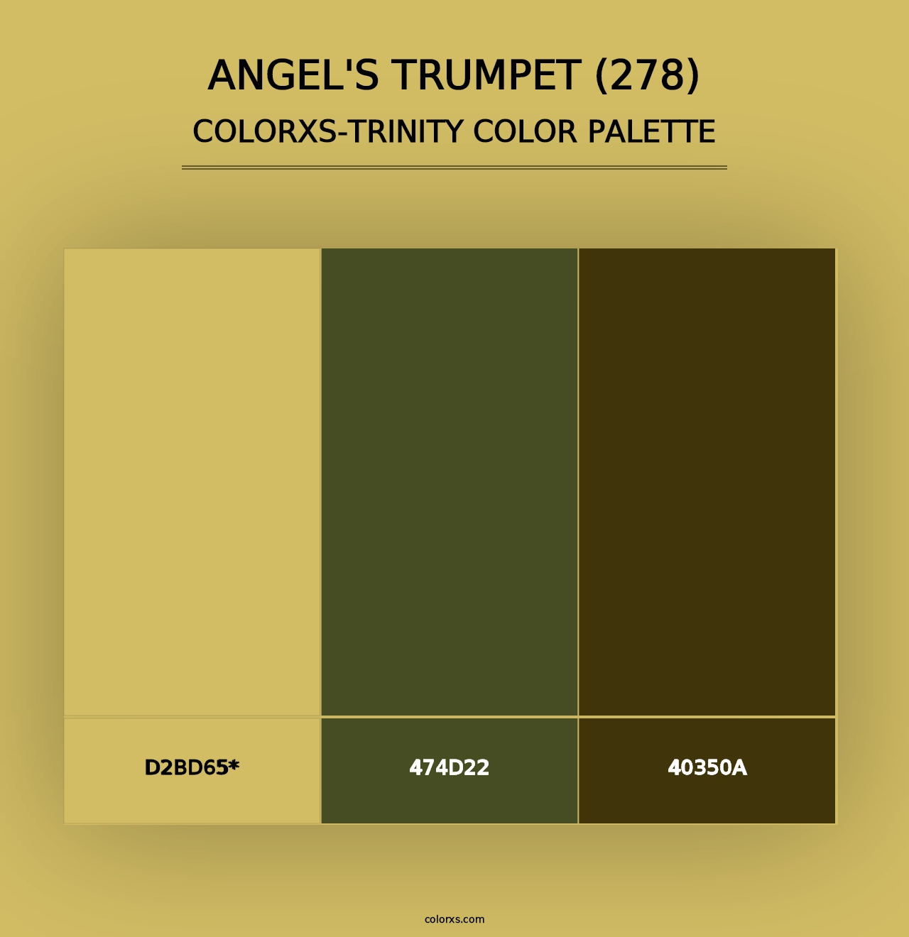 Angel's Trumpet (278) - Colorxs Trinity Palette