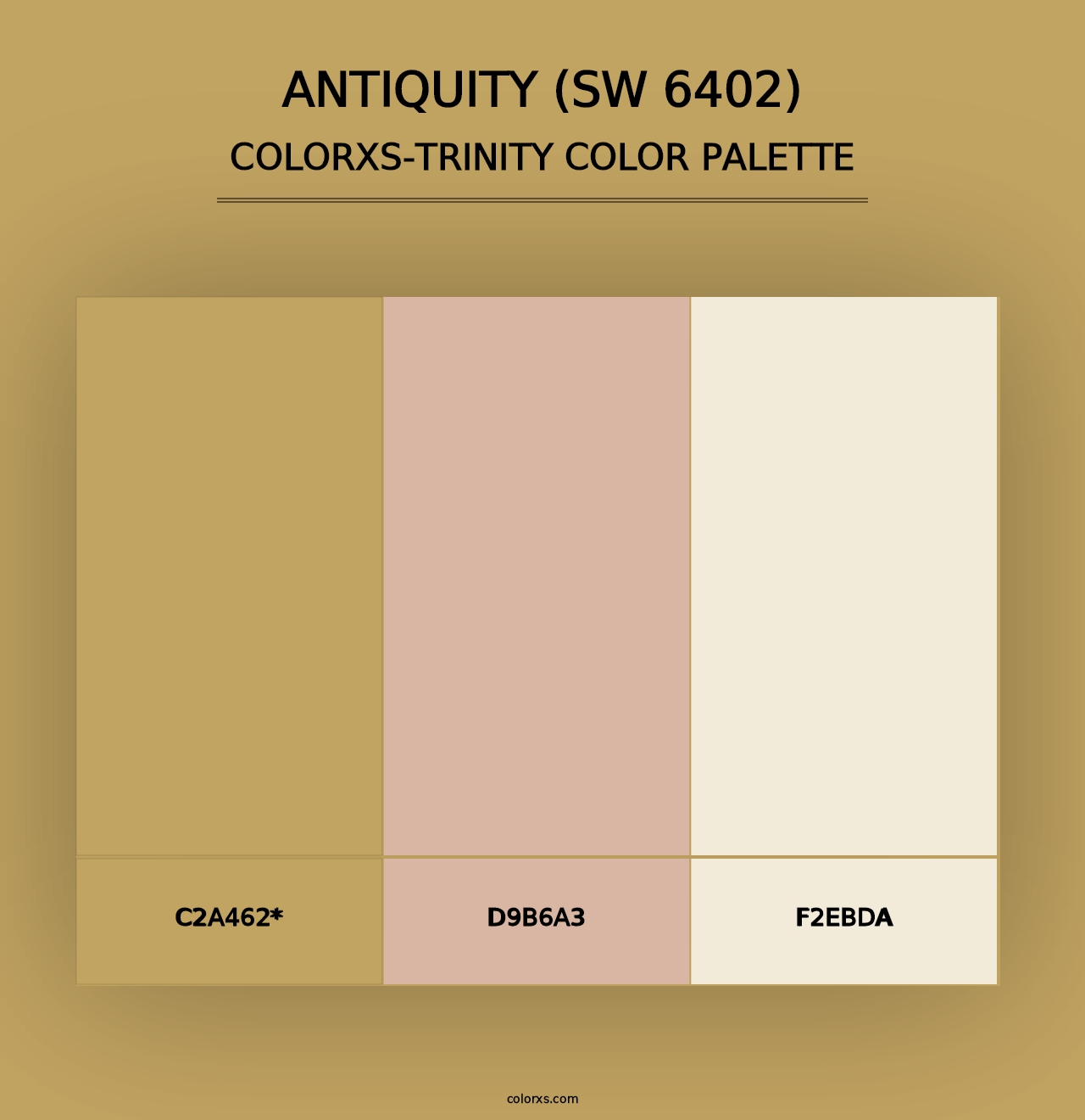 Antiquity (SW 6402) - Colorxs Trinity Palette