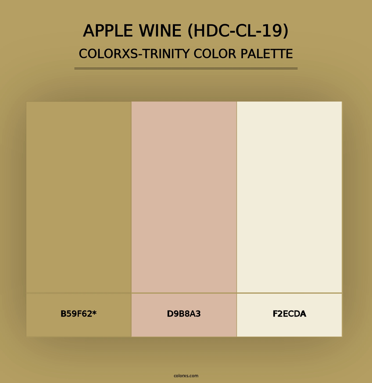 Apple Wine (HDC-CL-19) - Colorxs Trinity Palette