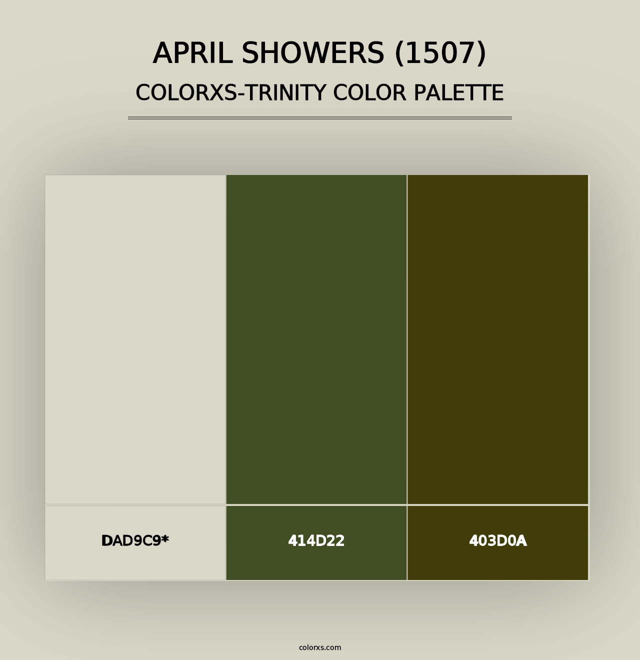 April Showers (1507) - Colorxs Trinity Palette