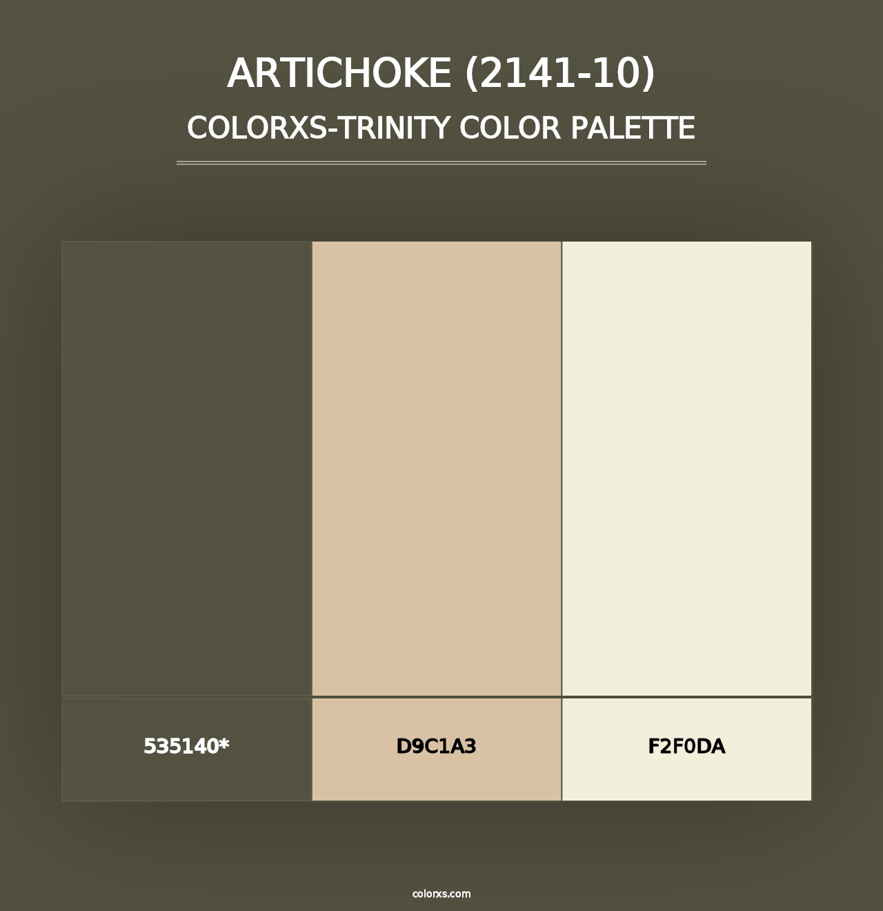 Artichoke (2141-10) - Colorxs Trinity Palette