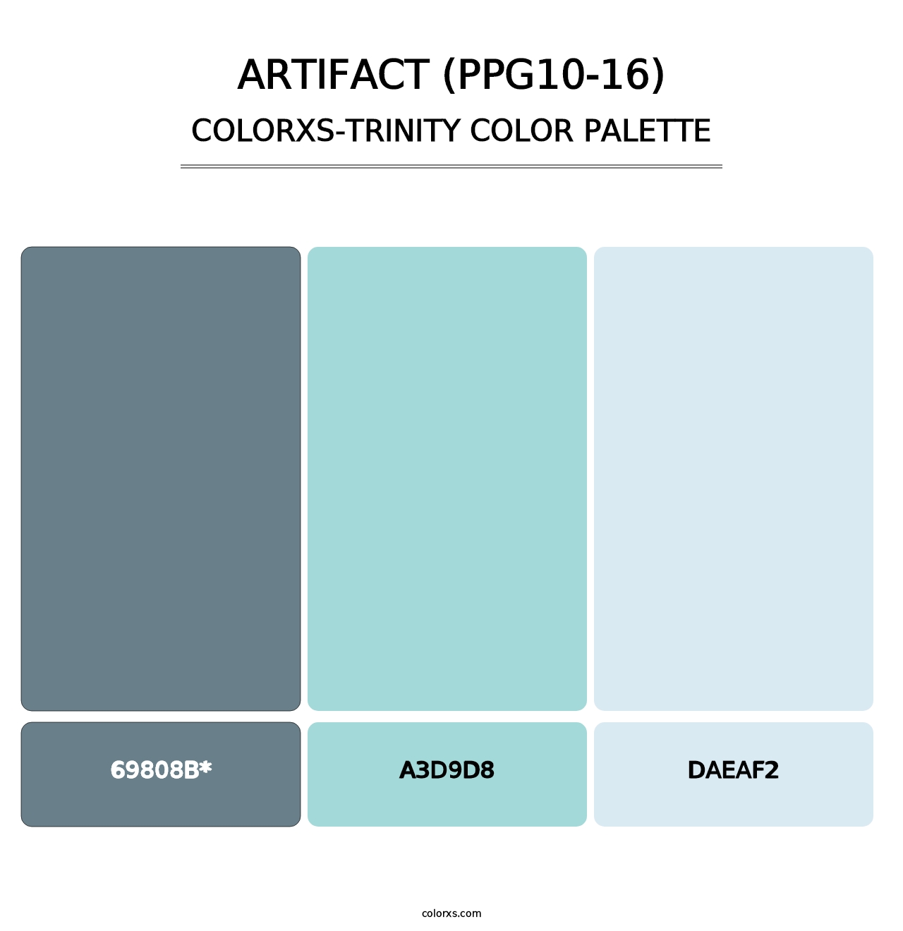 Artifact (PPG10-16) - Colorxs Trinity Palette