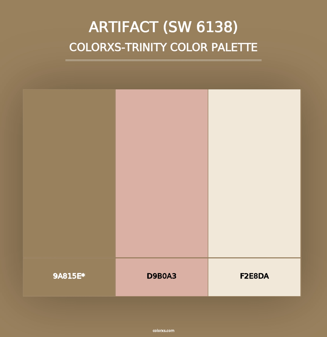 Artifact (SW 6138) - Colorxs Trinity Palette