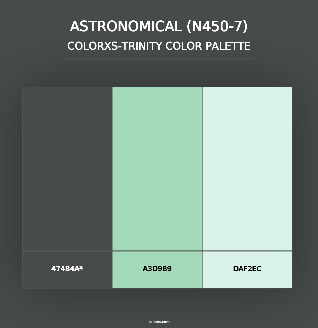 Astronomical (N450-7) - Colorxs Trinity Palette