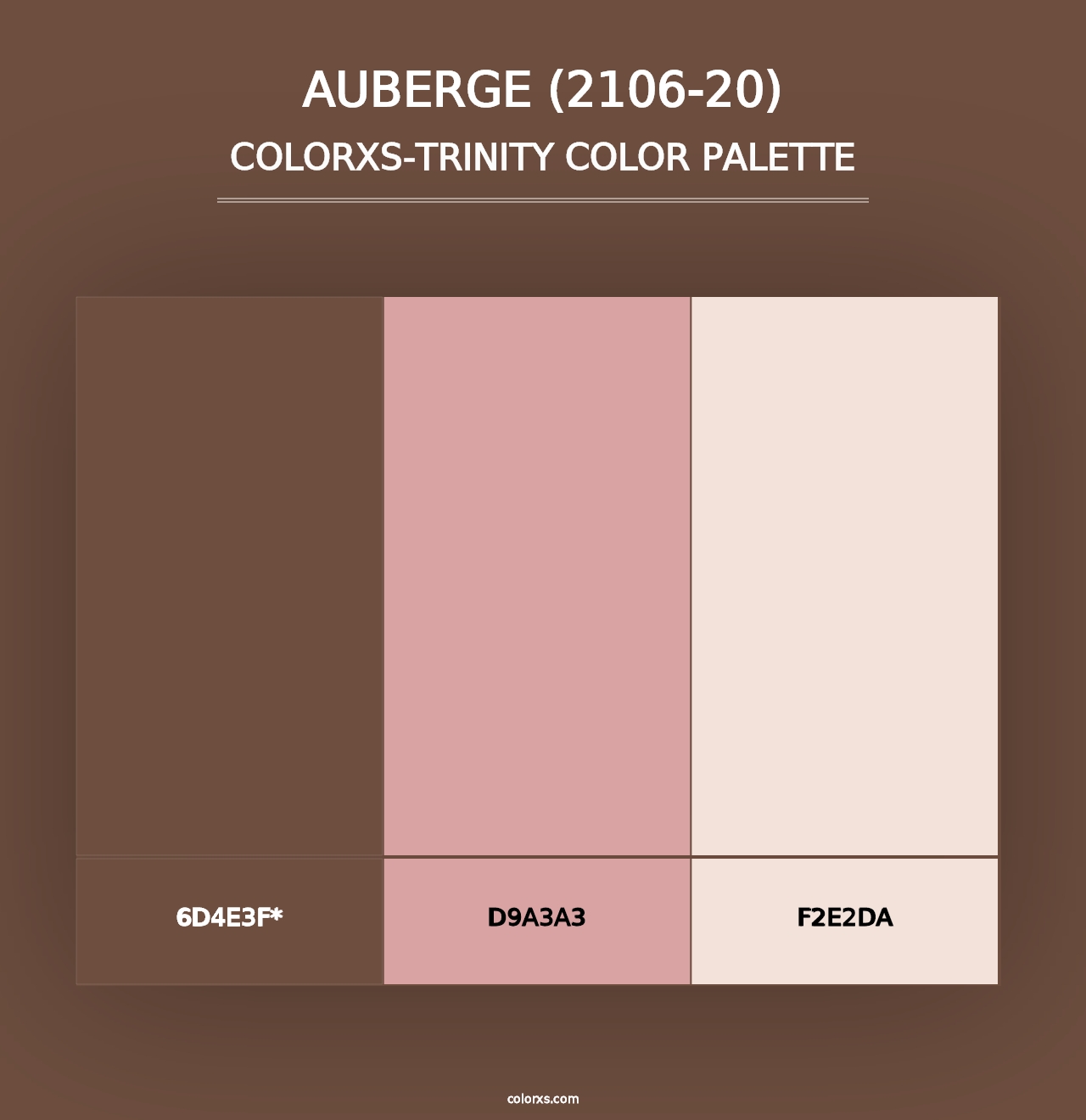 Auberge (2106-20) - Colorxs Trinity Palette