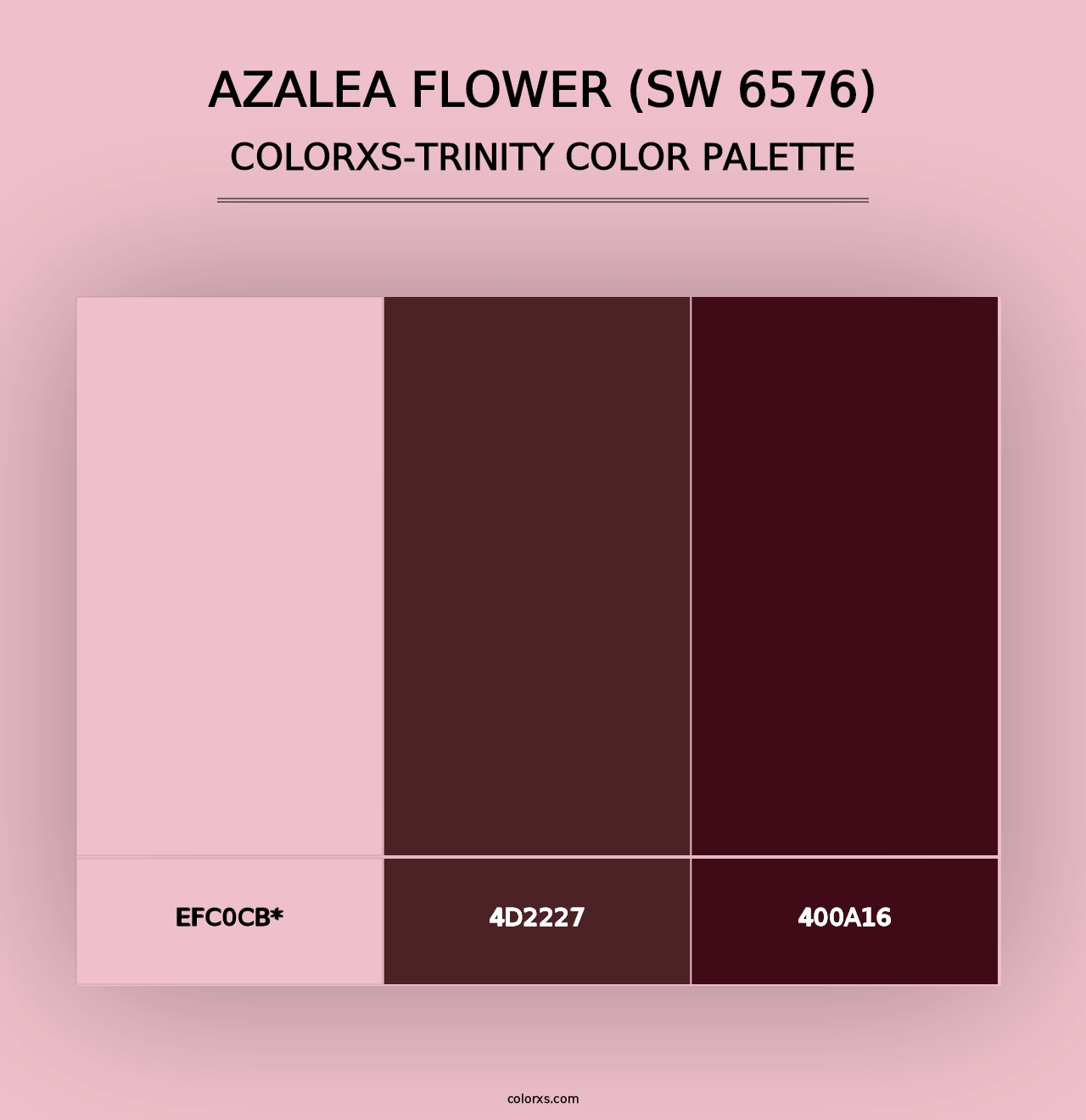 Azalea Flower (SW 6576) - Colorxs Trinity Palette