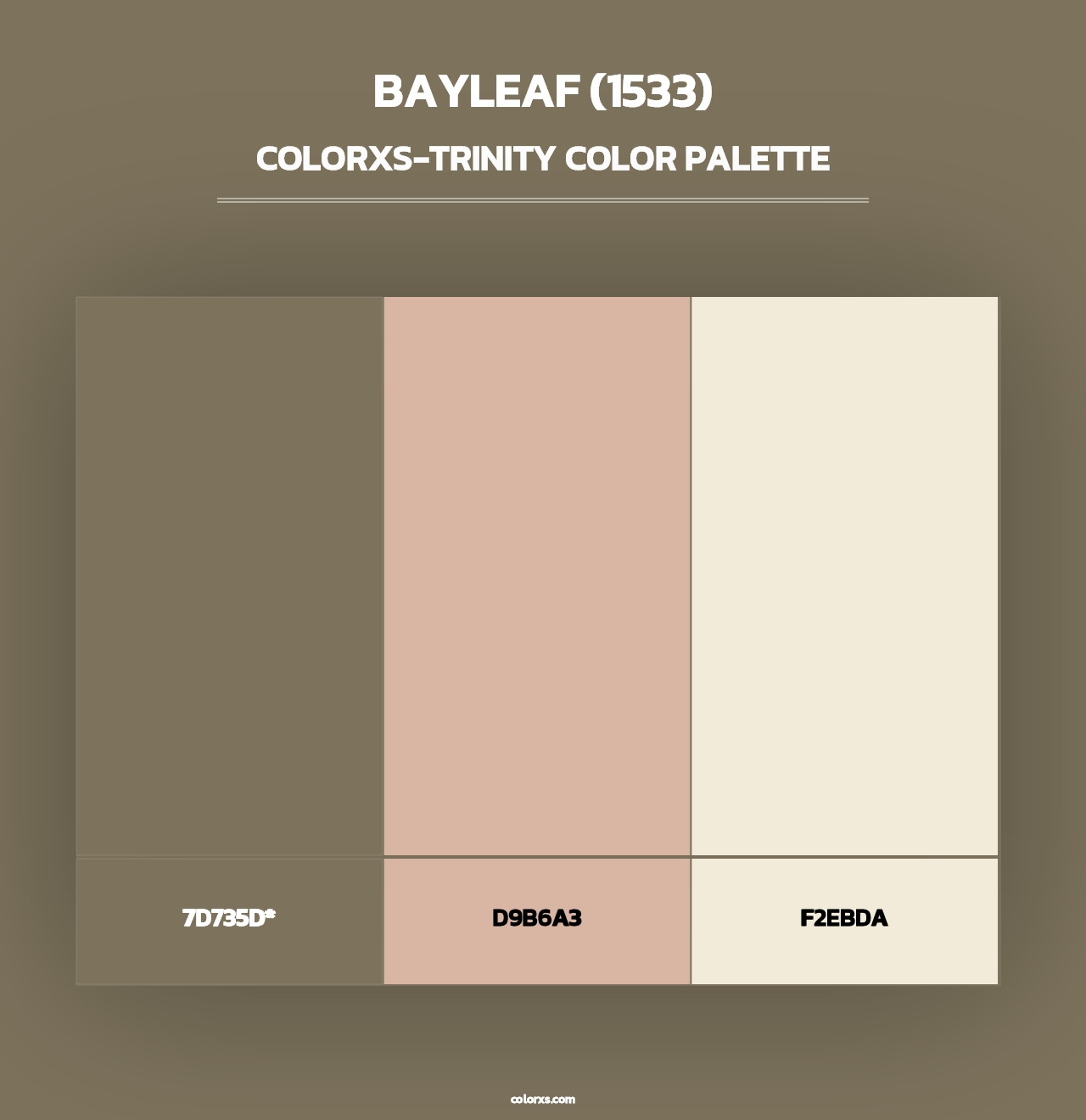 Bayleaf (1533) - Colorxs Trinity Palette