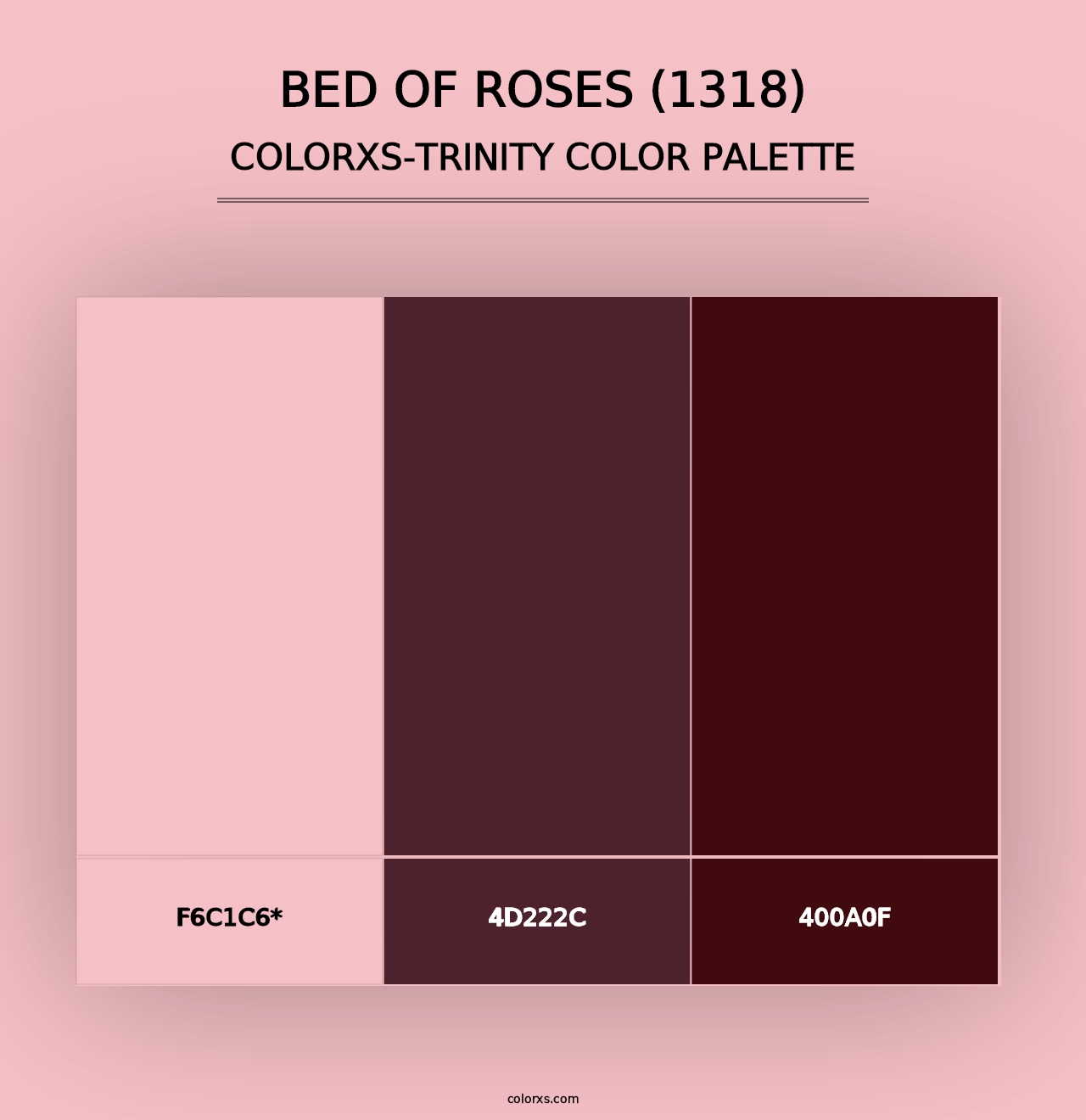 Bed of Roses (1318) - Colorxs Trinity Palette