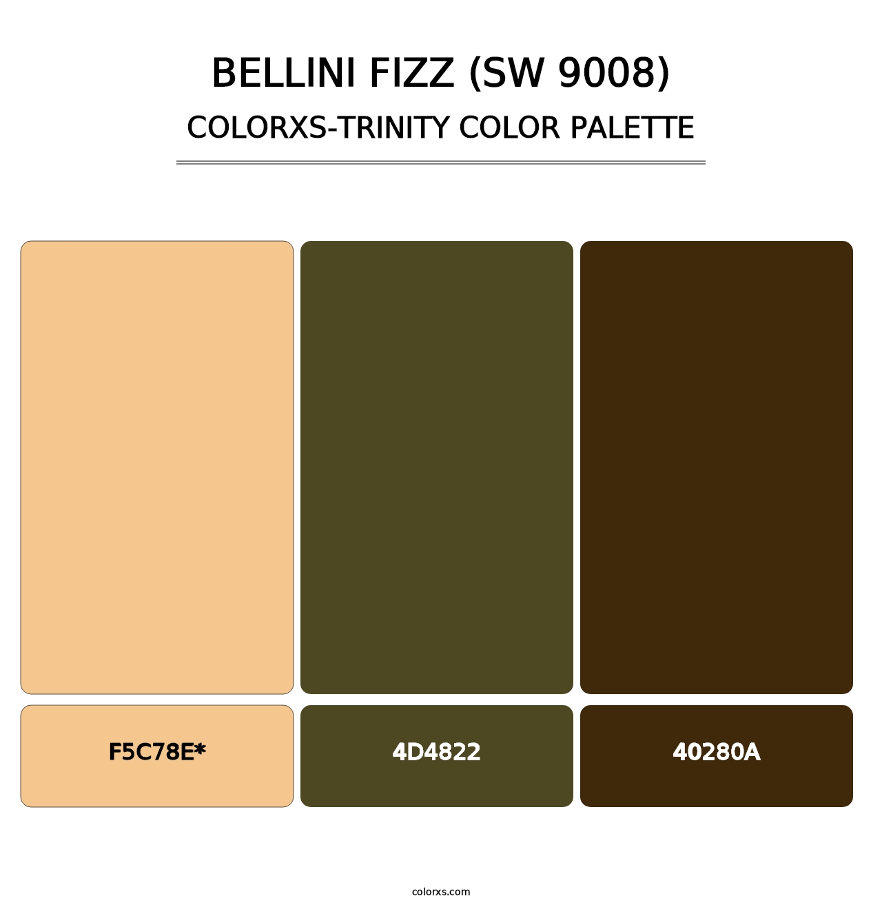 Bellini Fizz (SW 9008) - Colorxs Trinity Palette