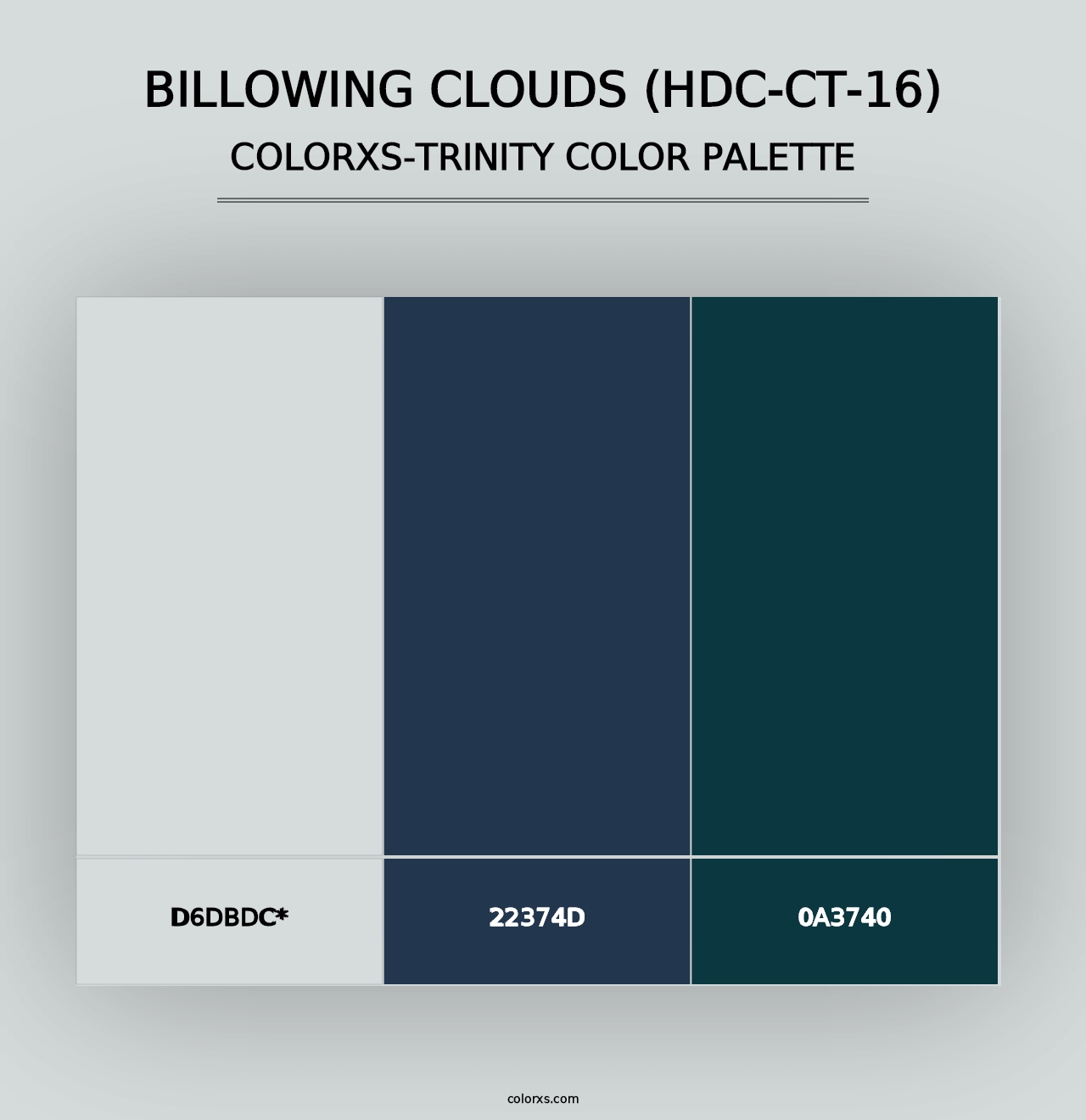 Billowing Clouds (HDC-CT-16) - Colorxs Trinity Palette