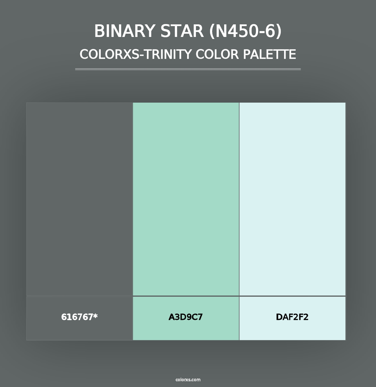 Binary Star (N450-6) - Colorxs Trinity Palette